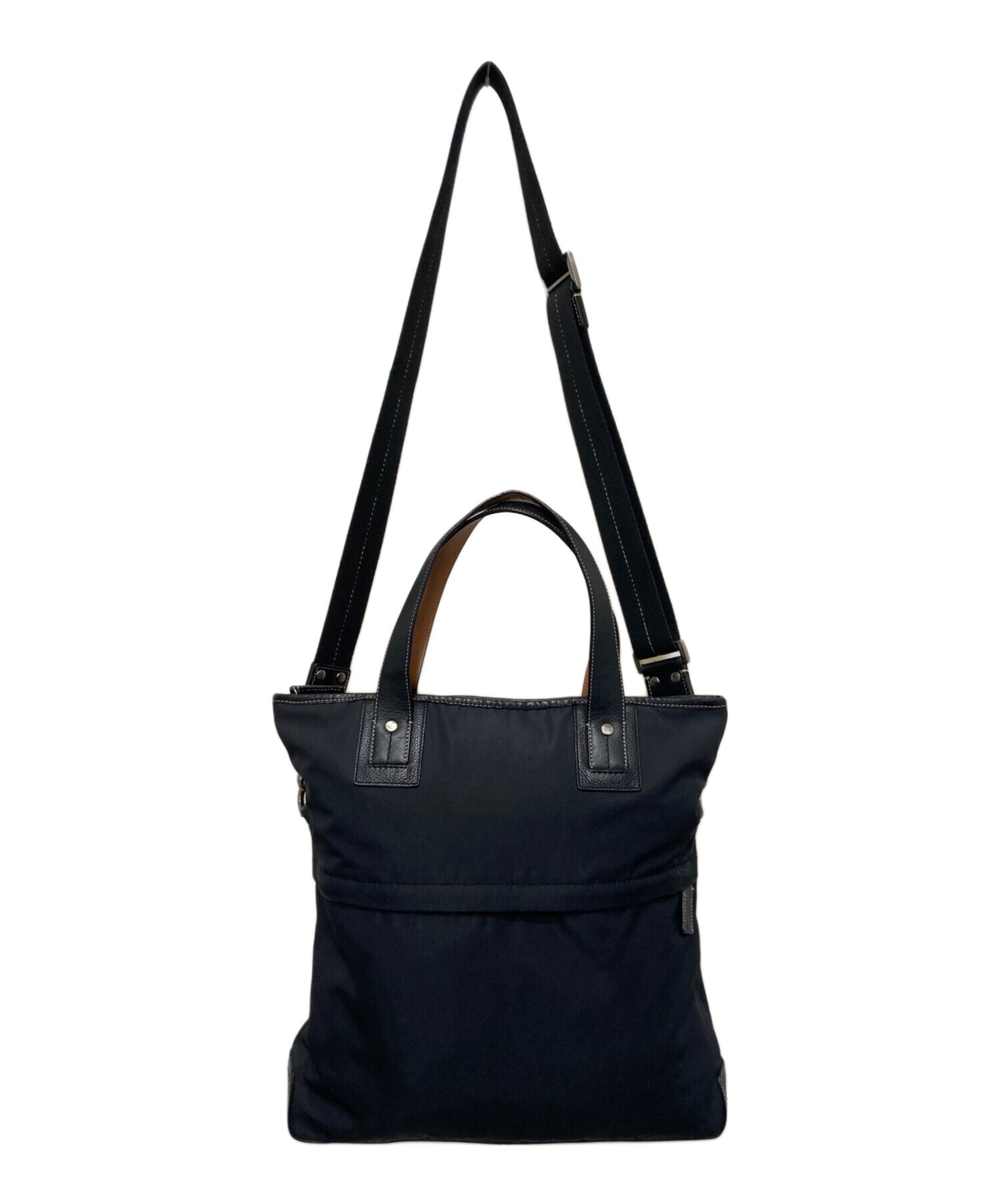 中古・古着通販】COACH (コーチ) 2WAYトートバッグ ブラック｜ブランド