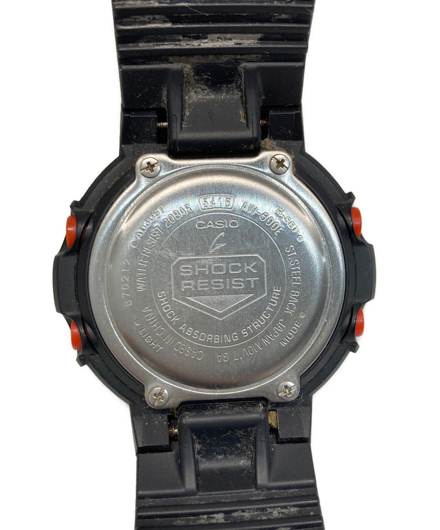 中古・古着通販】CASIO (カシオ) デジタルウォッチ ブラック｜ブランド