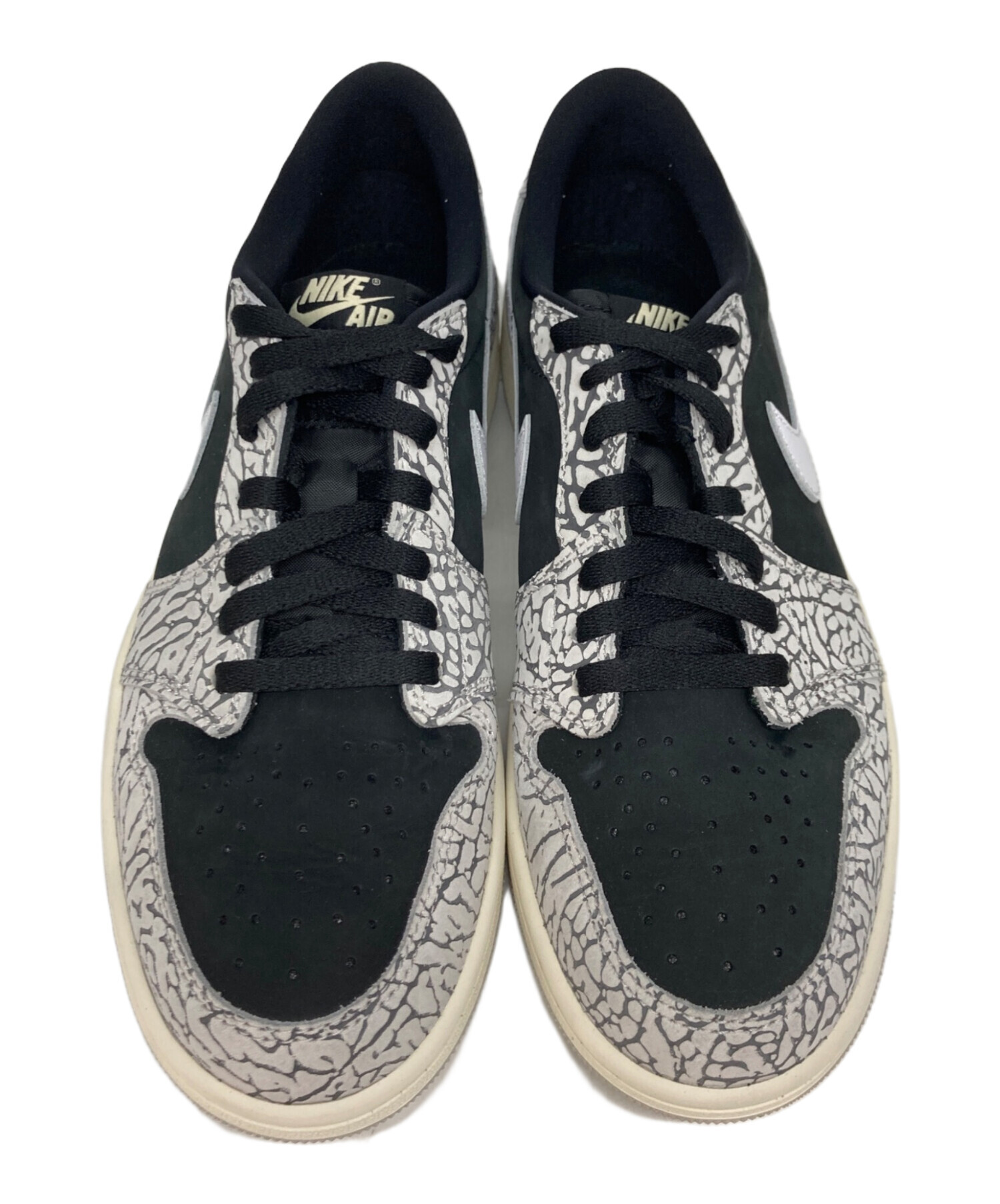 中古・古着通販】NIKE (ナイキ) Air Jordan 1 Retro Low OG Black 