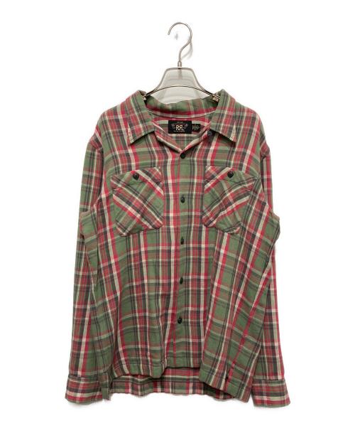 中古・古着通販】RRL (ダブルアールエル) チェックツイルキャンプ