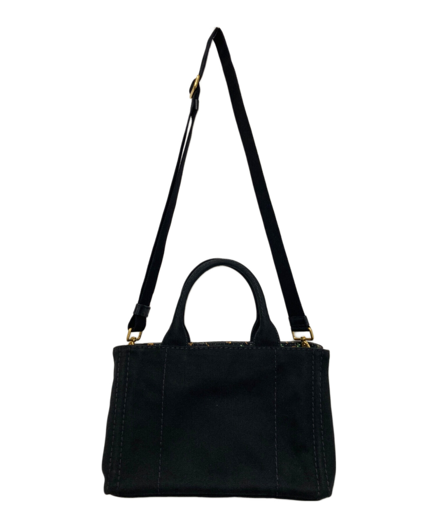 中古・古着通販】PRADA (プラダ) 2wayカナパトートバッグ ブラック