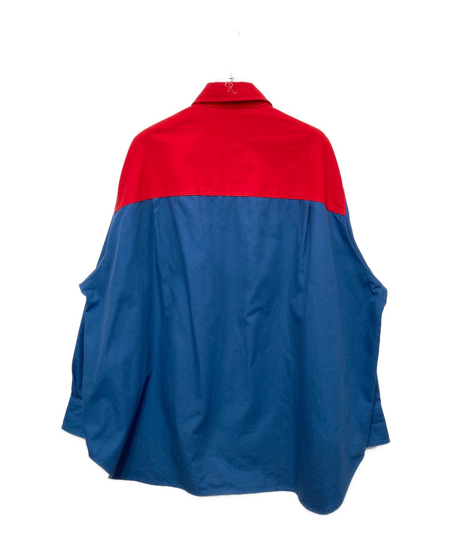 RAFSIMONSデニムシャツMサイズ 中古・古着通販】RAF SIMONS (ラフシモンズ) オーバーサイズ バイ