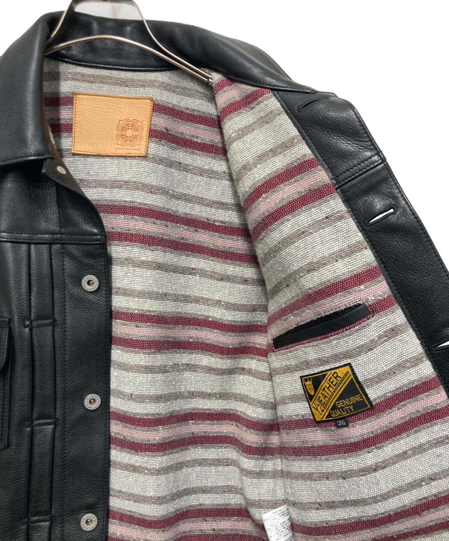 中古・古着通販】Y'2 leather (ワイツーレザー) UNIQUE JEAN STORE