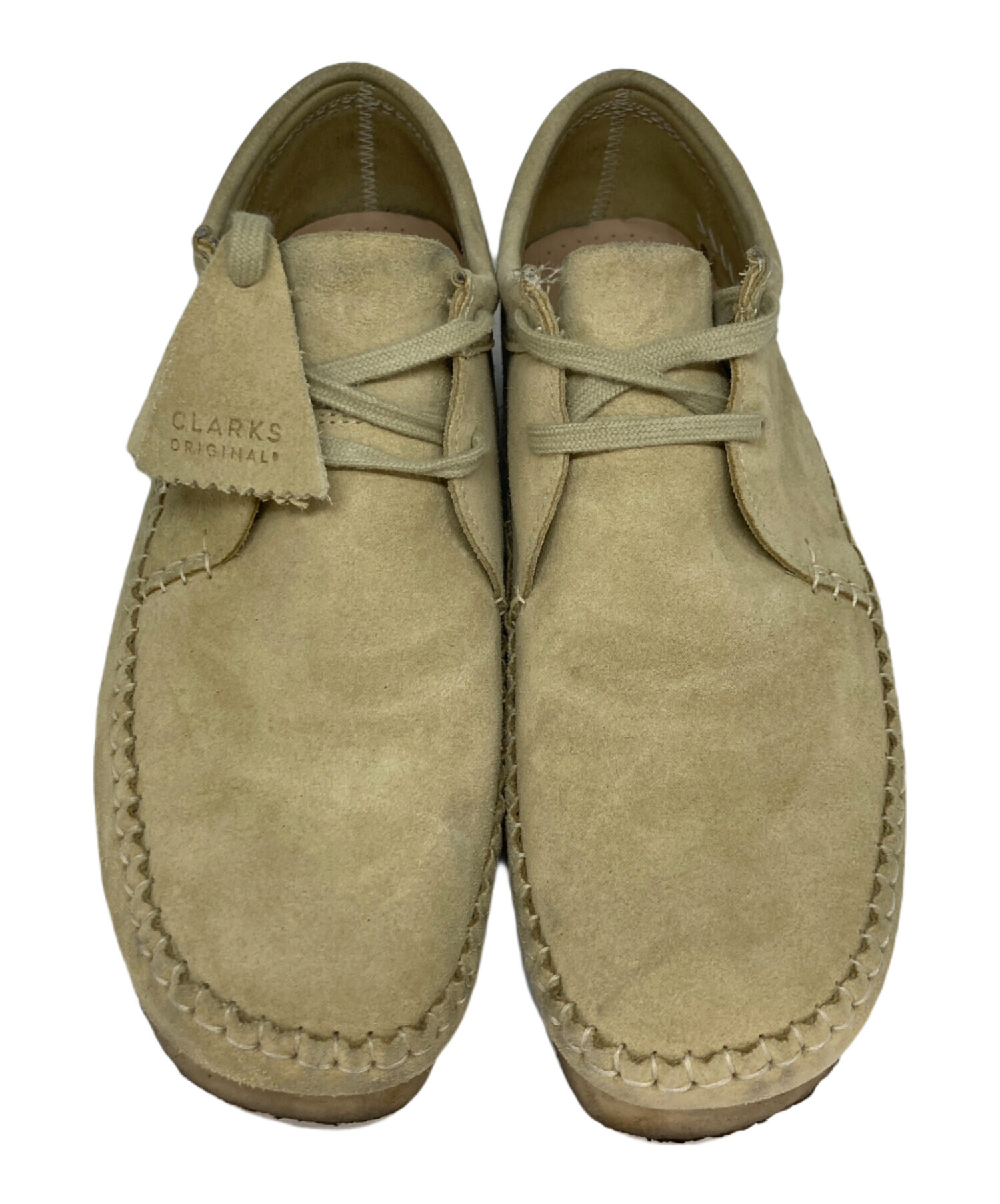 中古・古着通販】CLARKS (クラークス) ワラビーローファー ベージュ