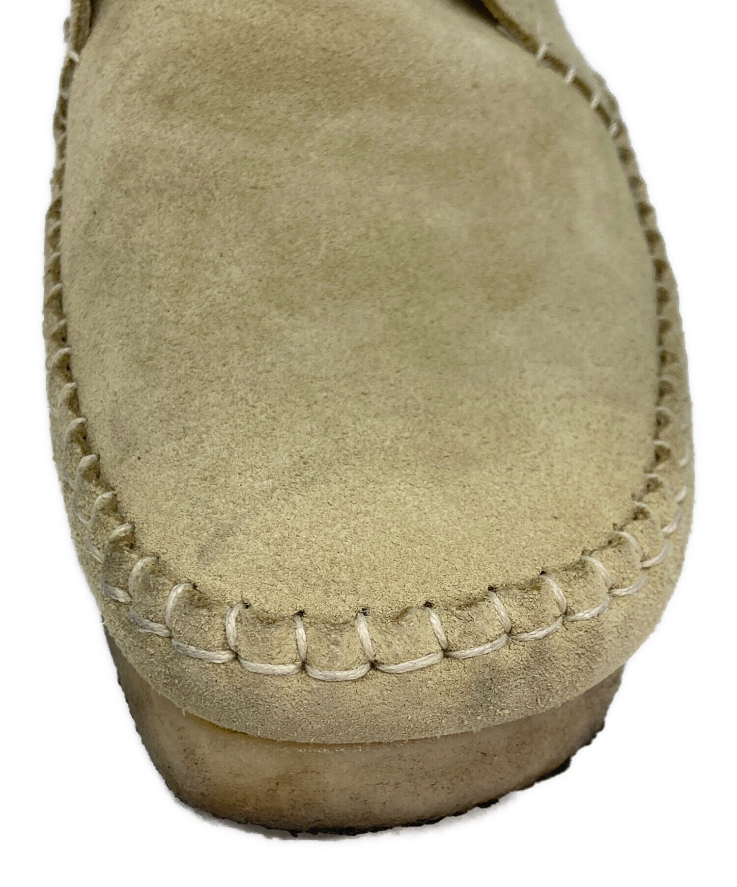 中古・古着通販】CLARKS (クラークス) ワラビーローファー ベージュ