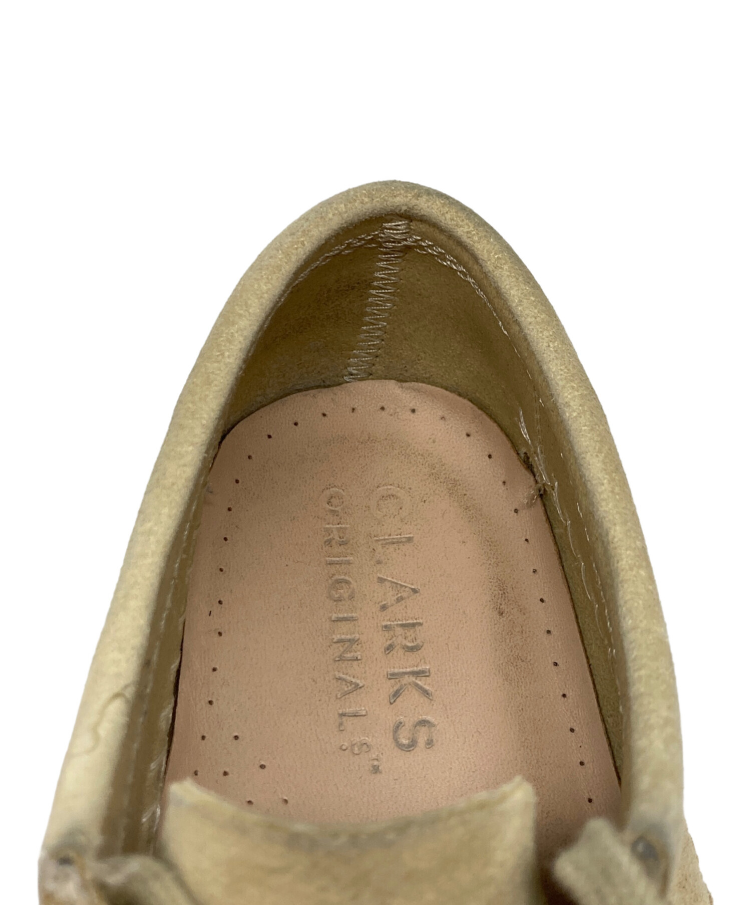 中古・古着通販】CLARKS (クラークス) ワラビーローファー ベージュ