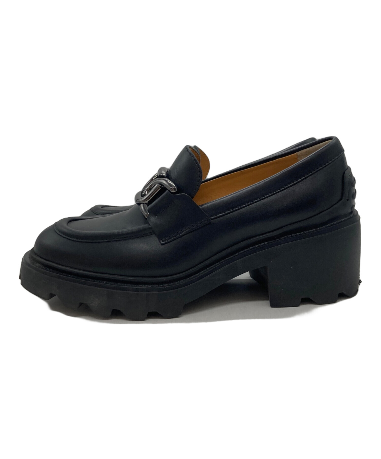 中古・古着通販】TOD'S (トッズ) ローファー ブラック サイズ:37