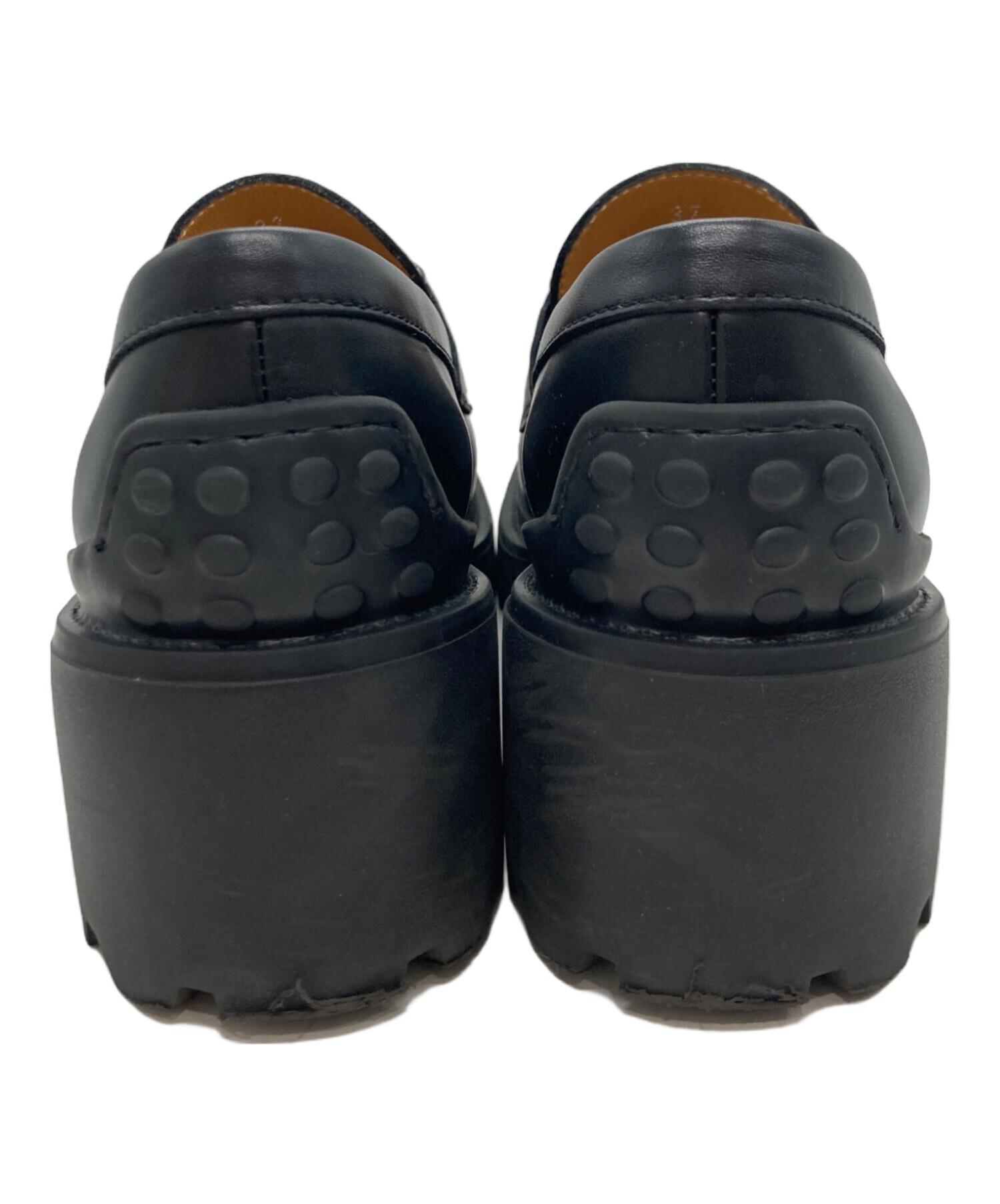 中古・古着通販】TOD'S (トッズ) ローファー ブラック サイズ:37