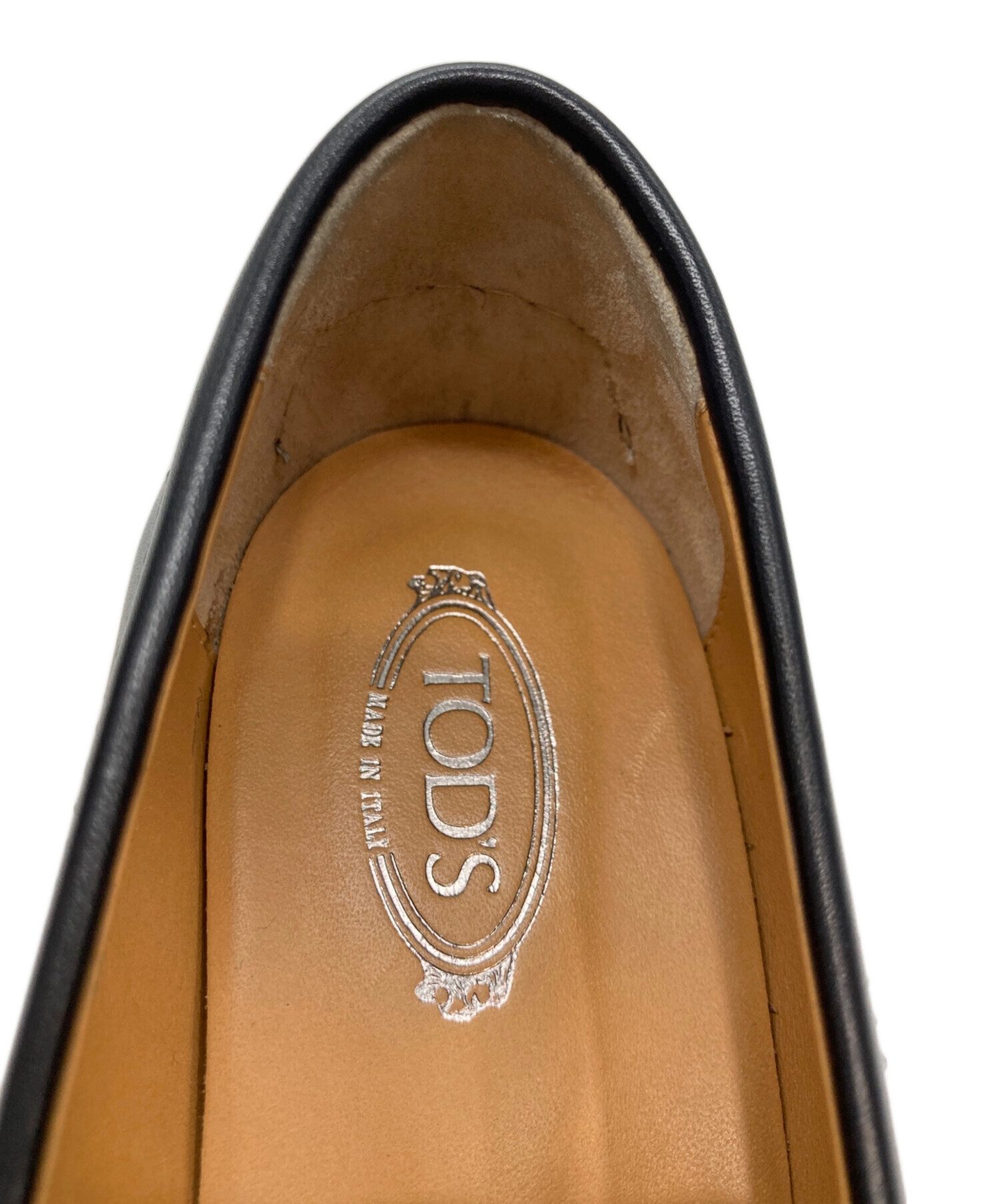 中古・古着通販】TOD'S (トッズ) ローファー ブラック サイズ:37