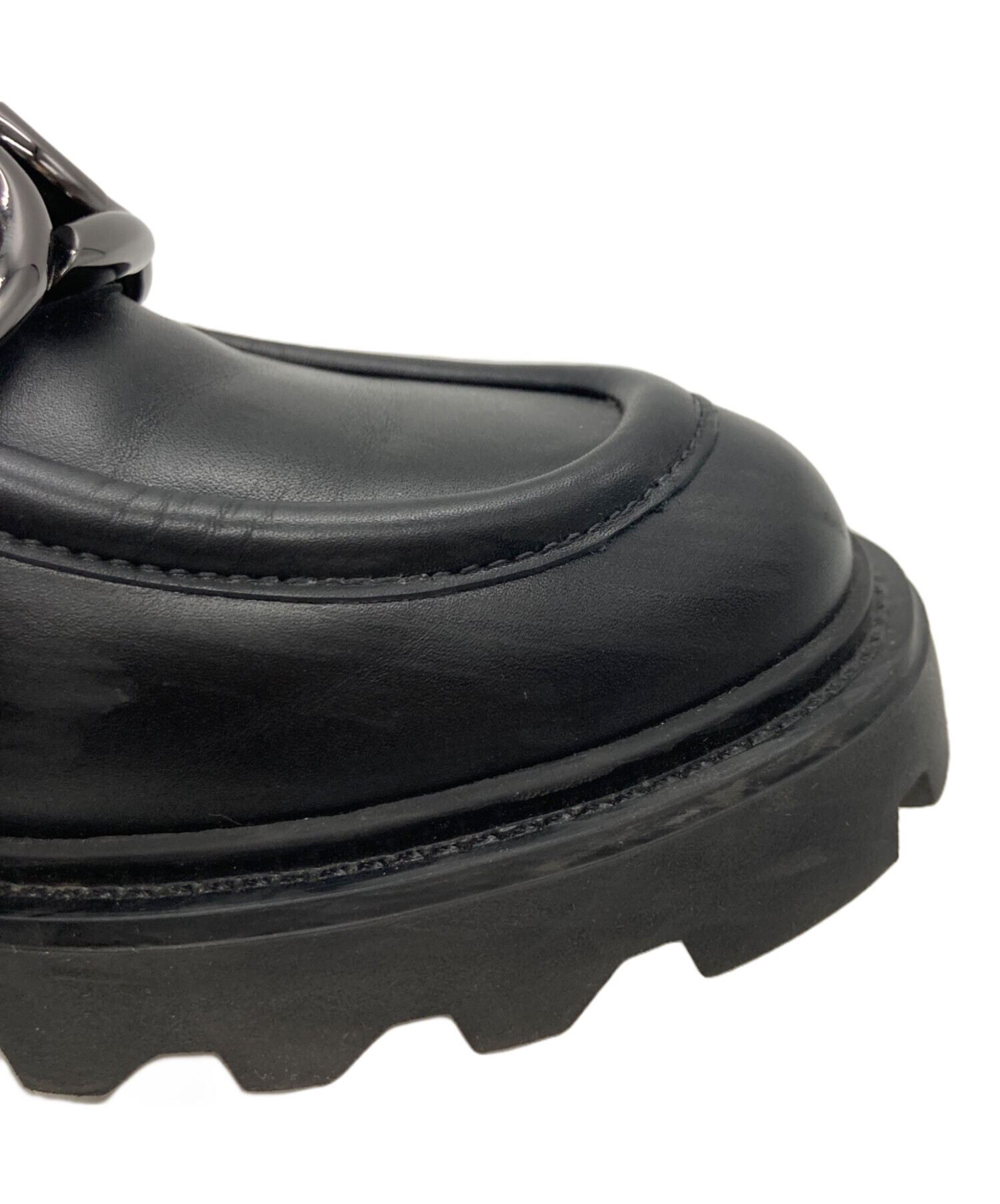 中古・古着通販】TOD'S (トッズ) ローファー ブラック サイズ:37