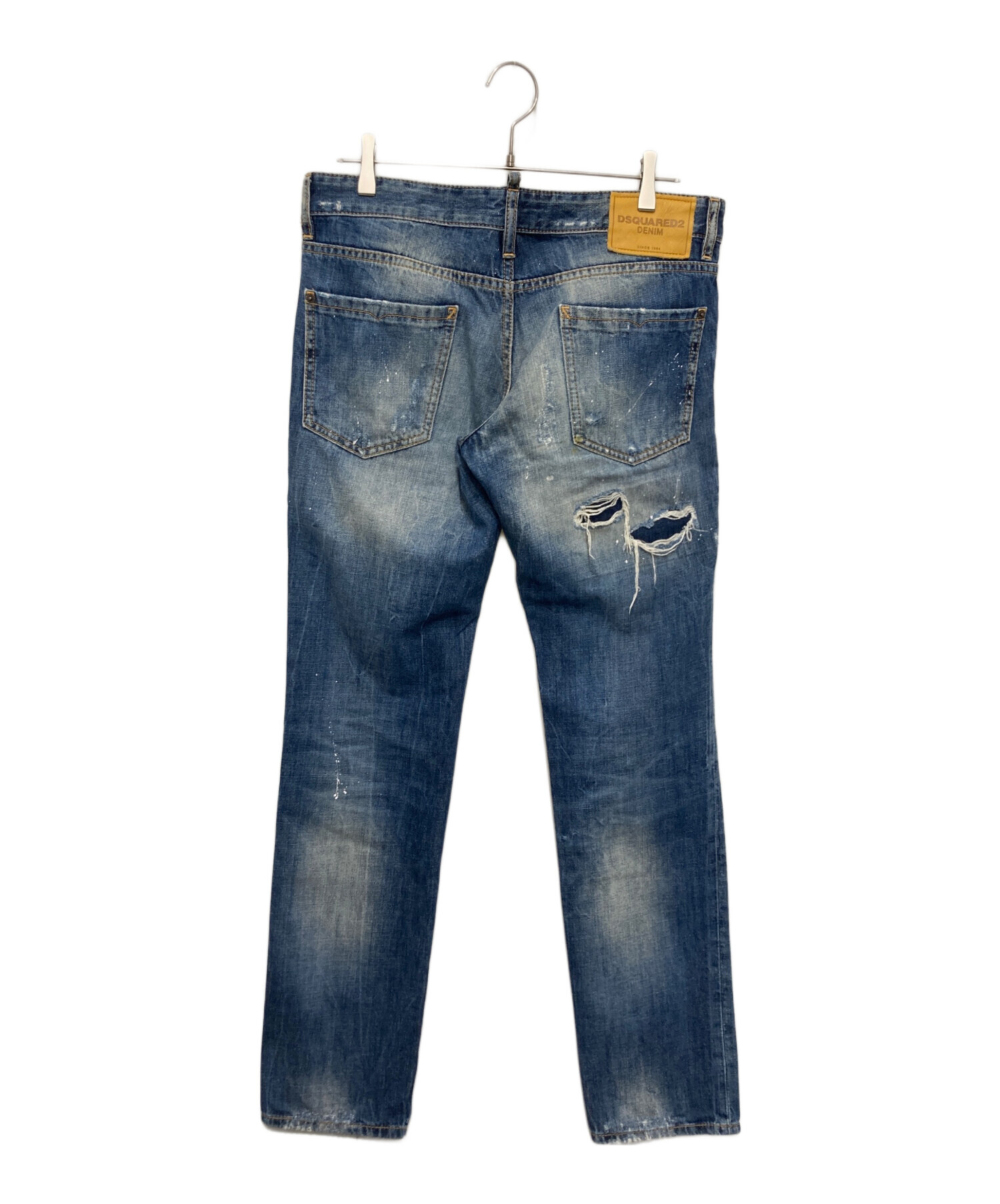 Dsquared2 デニム　48　ダメージジーンズ 中古・古着通販】DSQUARED2 (ディースクエアード) ダメージジーンズ