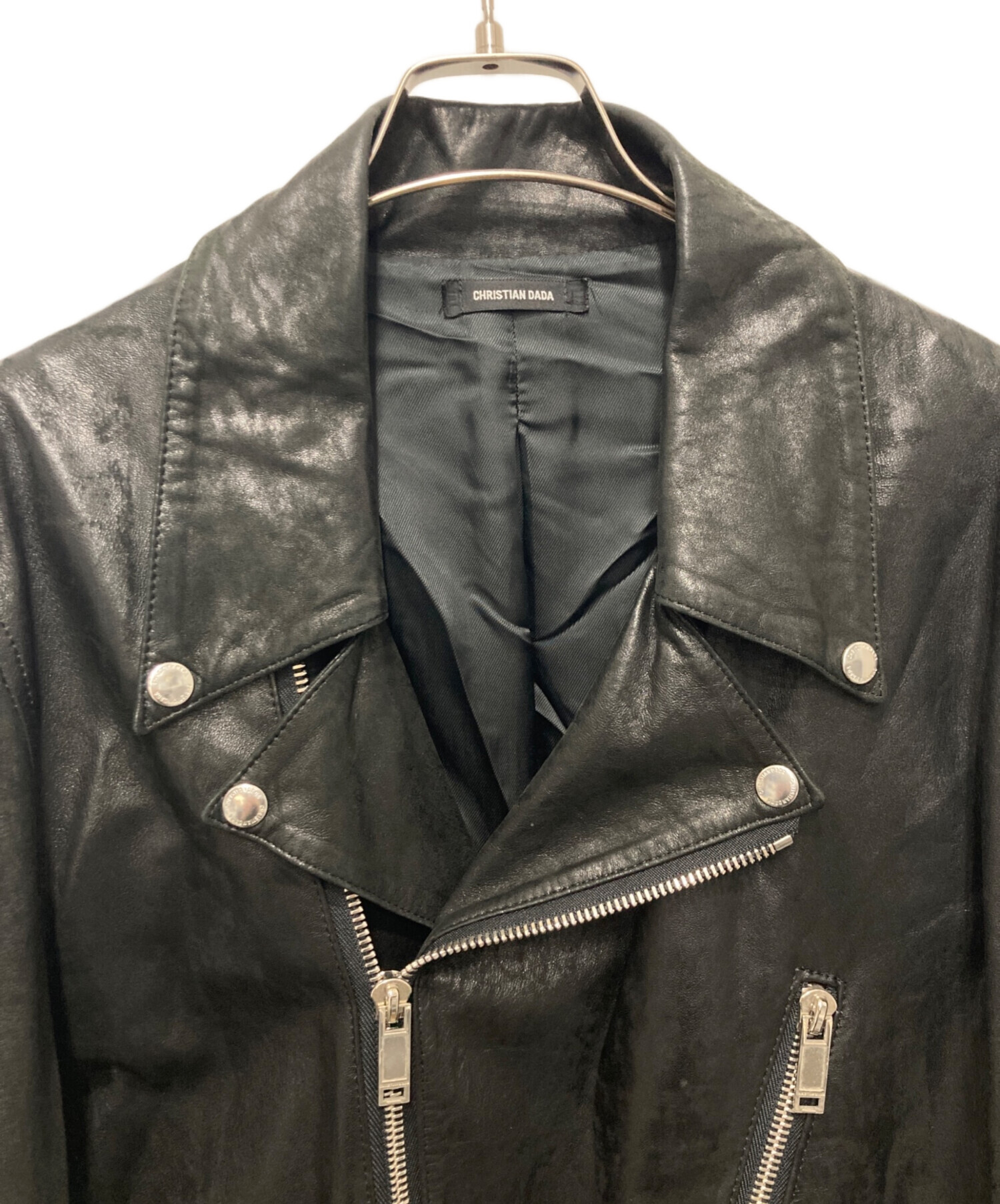 中古・古着通販】CHRISTIAN DADA (クリスチャンダダ) レザーダブル
