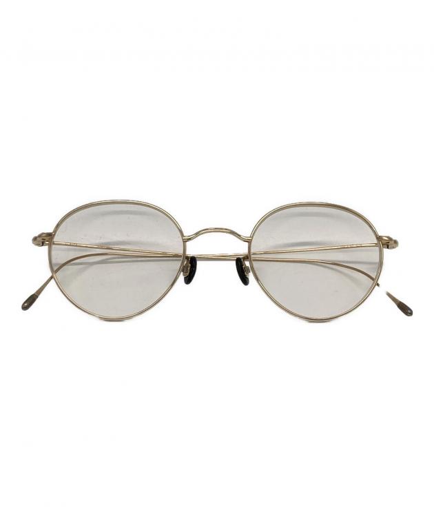10 eyevan テンアイヴァン サングラス - ゴールド系 【古着】【中古】 中古・古着通販】10 eyevan (テン アイヴァン) 眼鏡 ゴールド サイズ