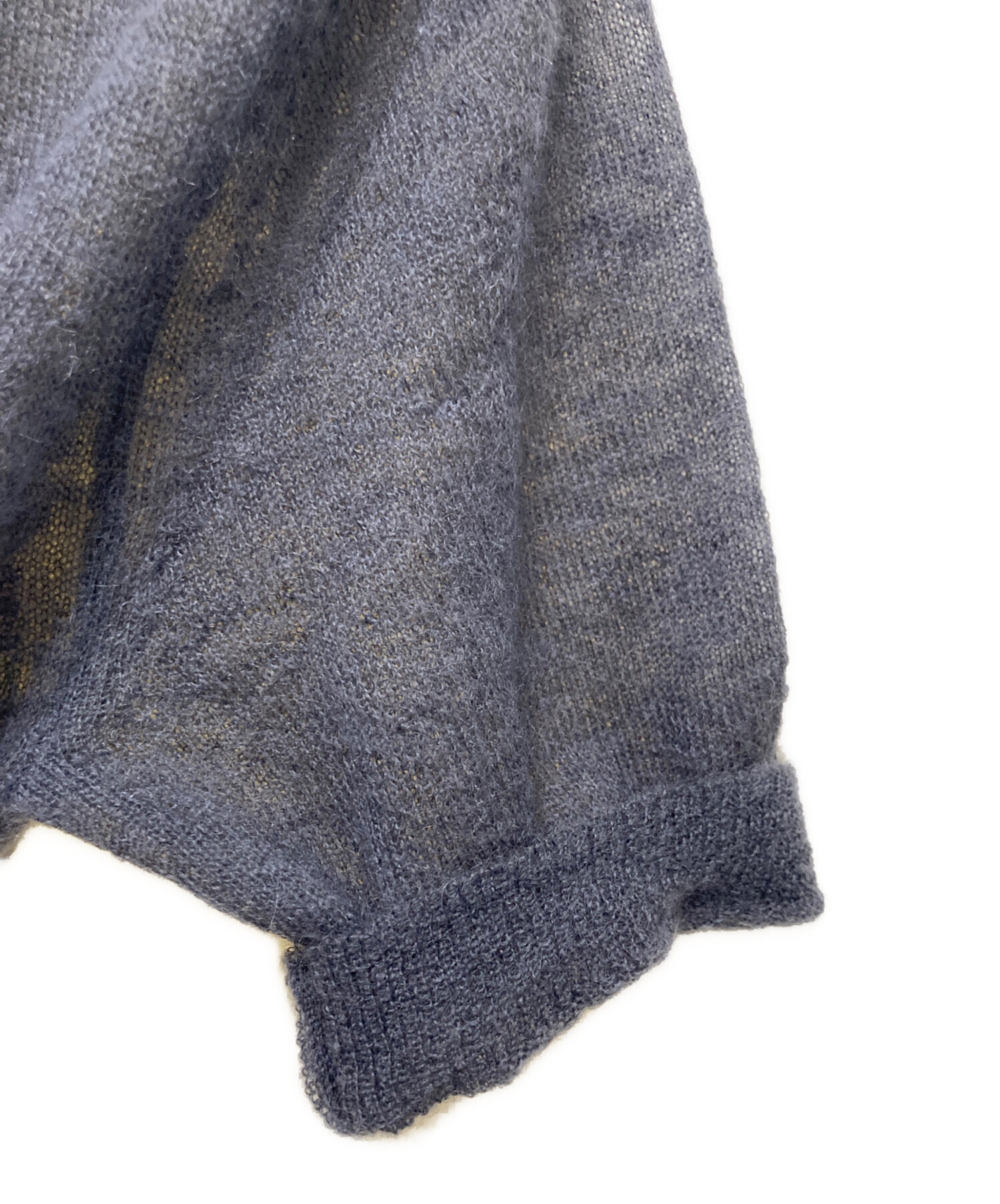 中古・古着通販】AURALEE (オーラリー) KID MOHAIR SHEER KNIT TEE