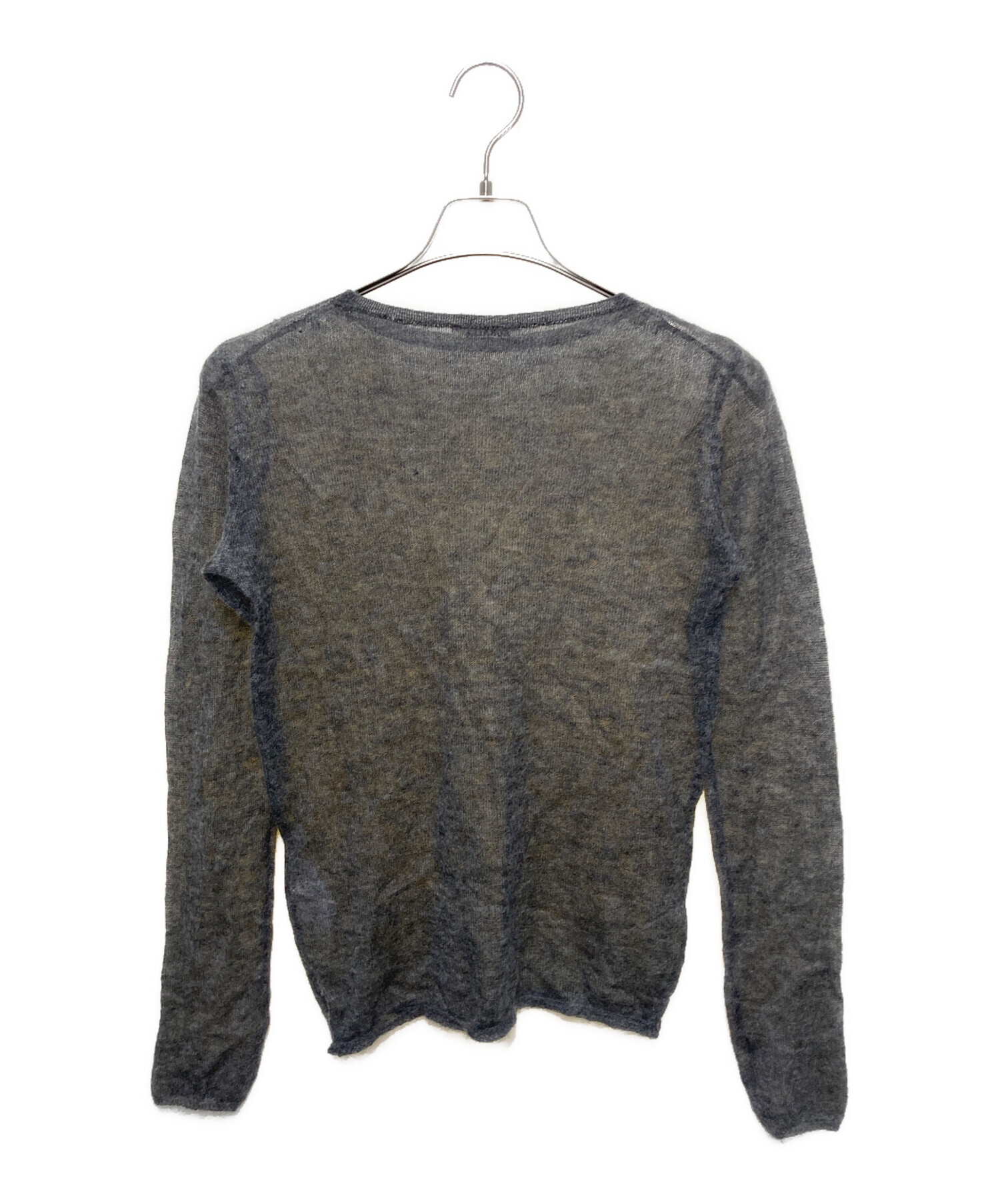 【4/30までお値下げ中】新品未使用 AURALEE モヘアシャギーコート 0 中古・古着通販】AURALEE (オーラリー) KID MOHAIR SHEER KNIT BOAT