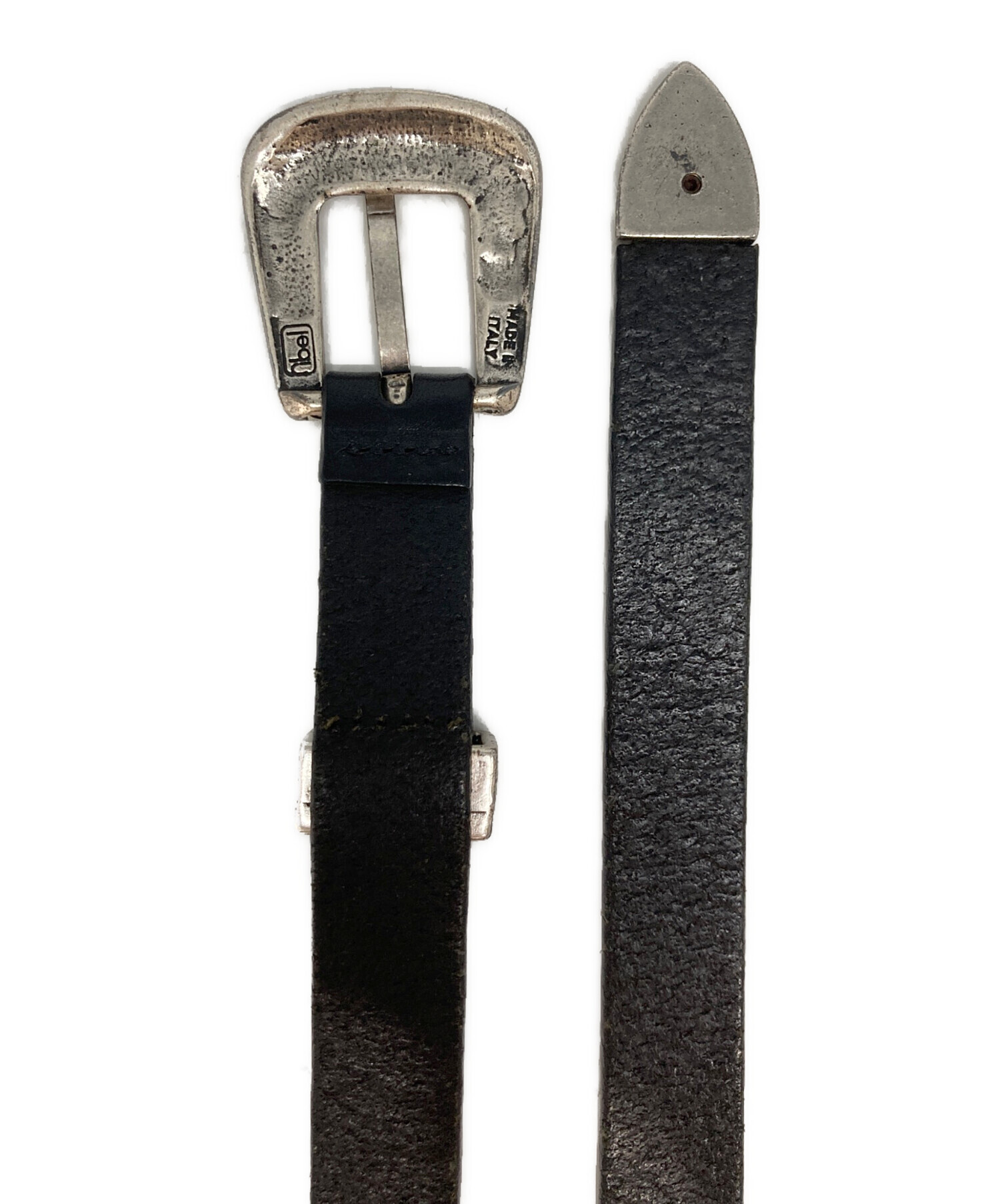 MAISON BOINET メゾンボワネ ベルト  黒 【古着】【中古】【送料無料】 中古・古着通販】MAISON BOINET (メゾン ボワネ) ベルト ブラック
