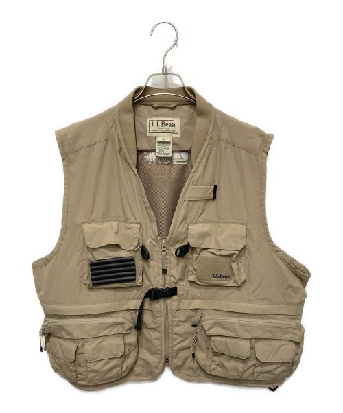 【激レア】美品　LL Bean フィッシングベスト カーキー　L 中古・古着通販】L.L.Bean (エルエルビーン) フィッシングベスト
