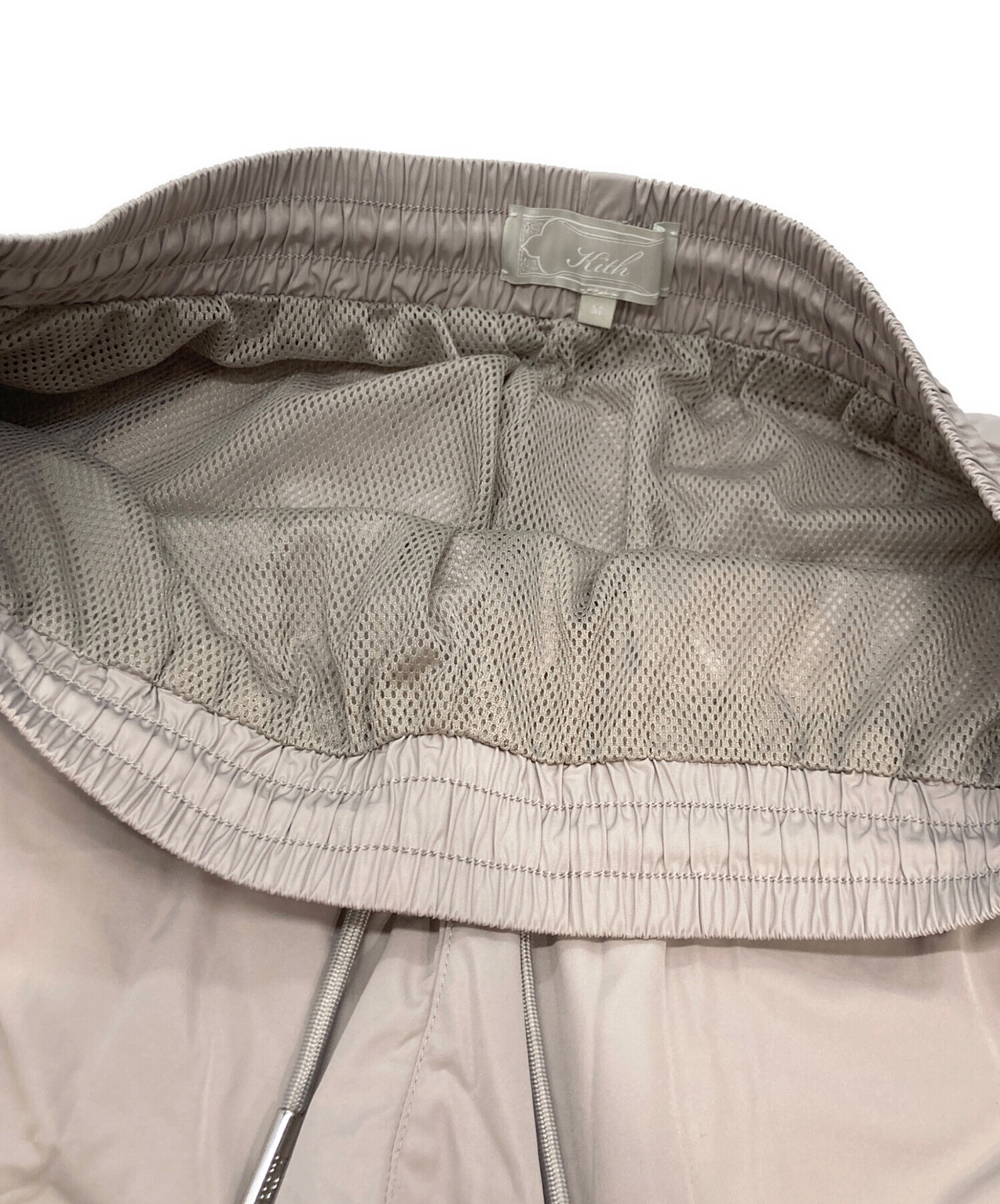 中古・古着通販】KITH (キス) 裏メッシュショートパンツ ベージュ