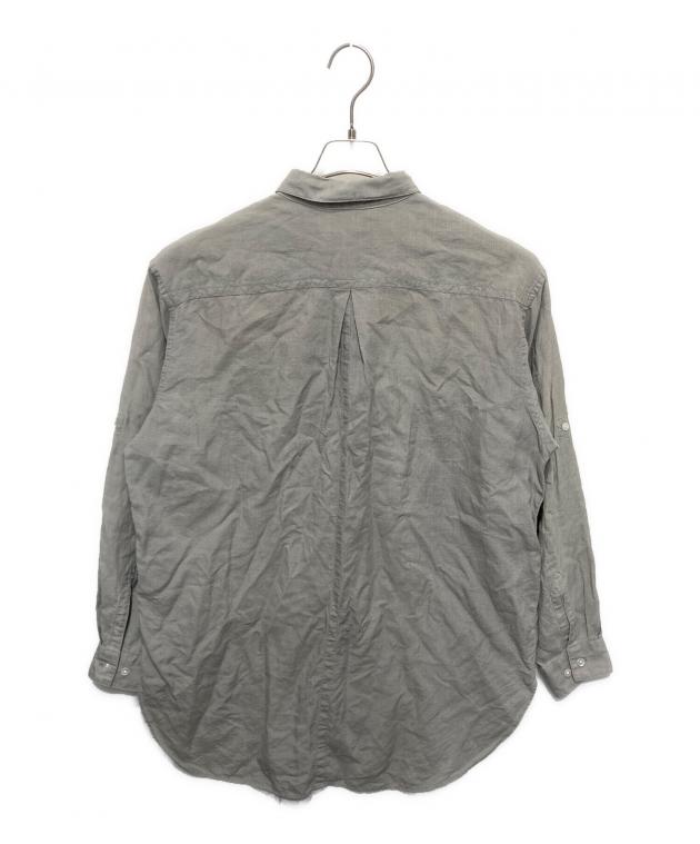 中古・古着通販】ensou. (エンソウ) ジップイットシャツ グレー サイズ