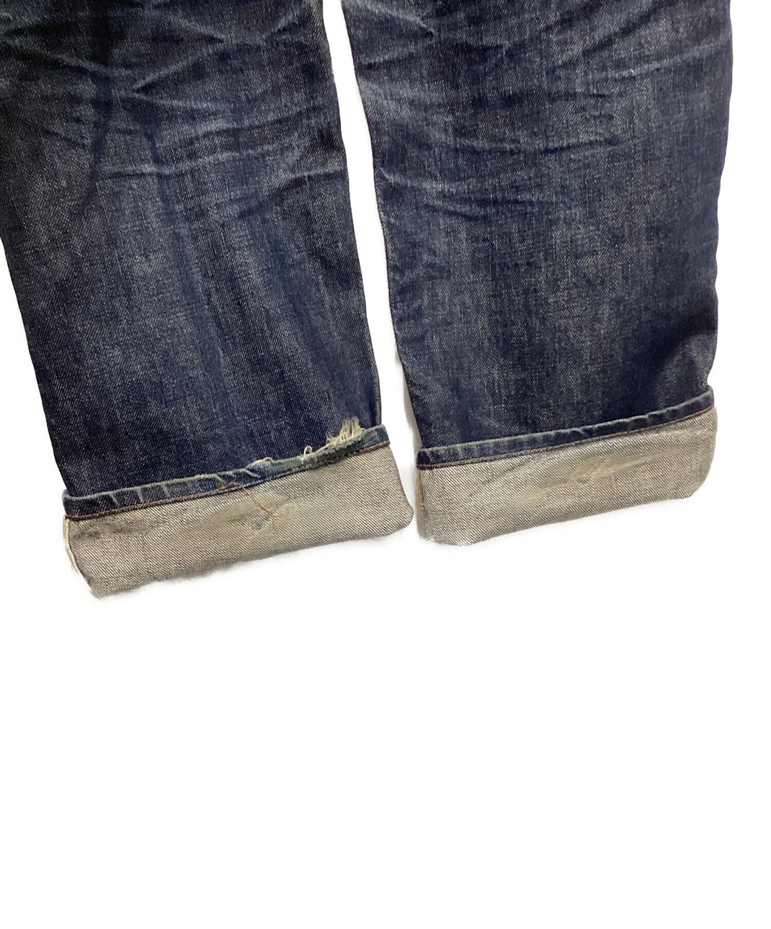 中古・古着通販】EVISU (エヴィス) NO2デニムパンツ インディゴ サイズ