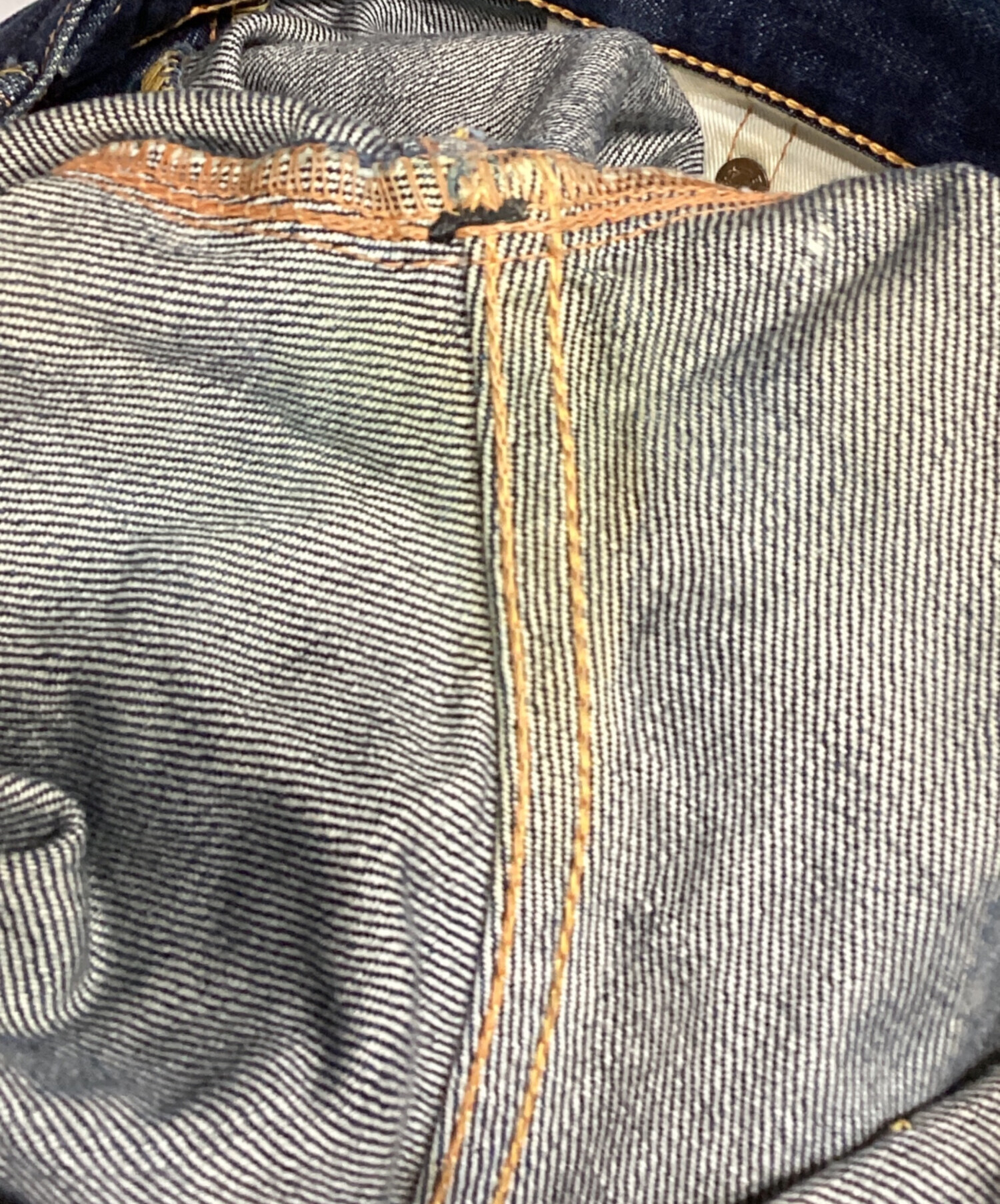 中古・古着通販】EVISU (エヴィス) NO2デニムパンツ インディゴ サイズ 
