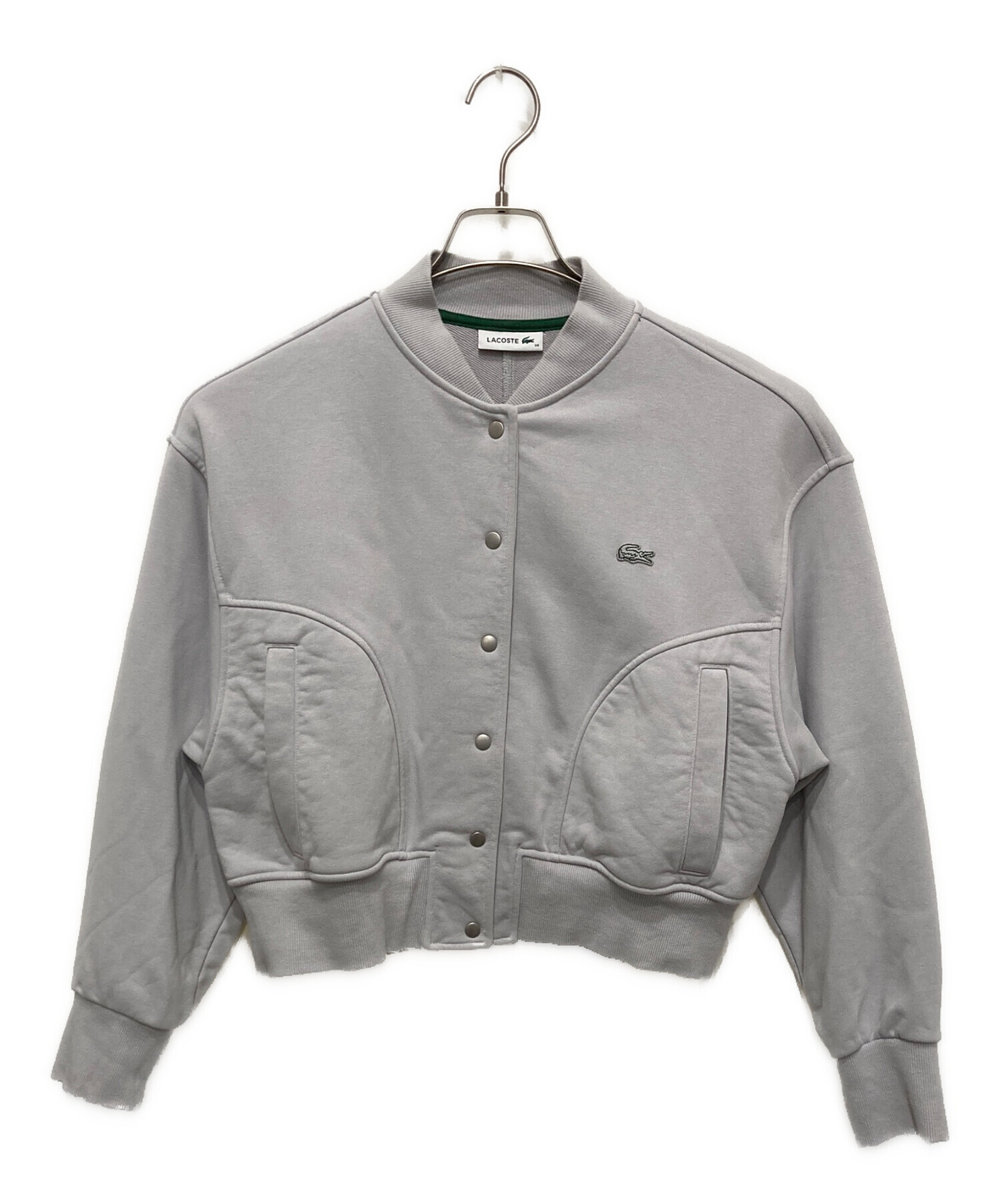 中古・古着通販】LACOSTE (ラコステ) 裏パイルスウェット MA-1ブルゾン