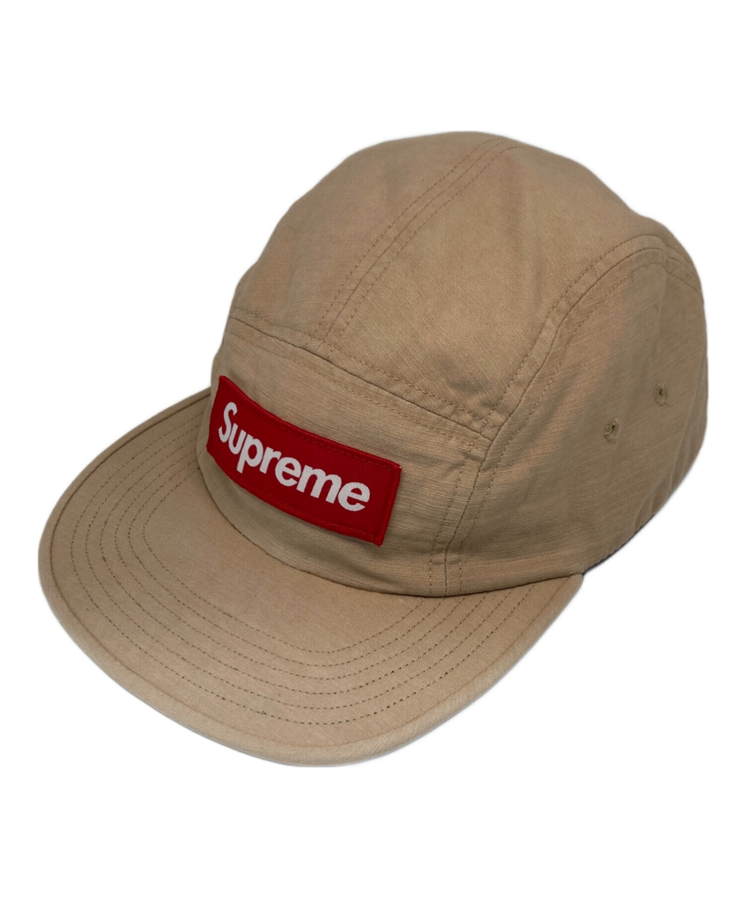 Supreme ベージュ キャップ 中古・古着通販】SUPREME (シュプリーム) ミリタリーキャンプキャップ