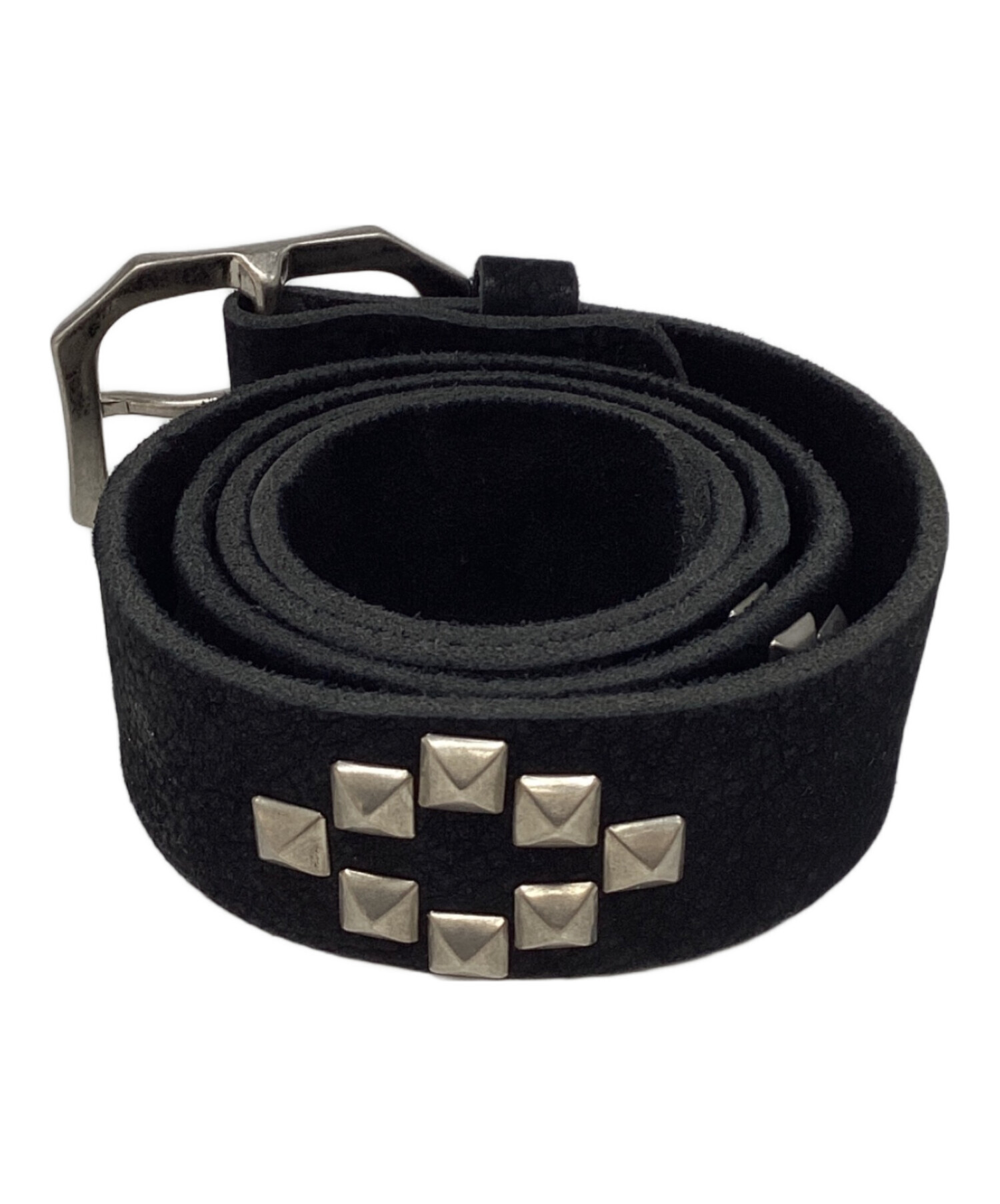 中古・古着通販】ANTIMID (アンチミッド) STUDS BELT ブラック