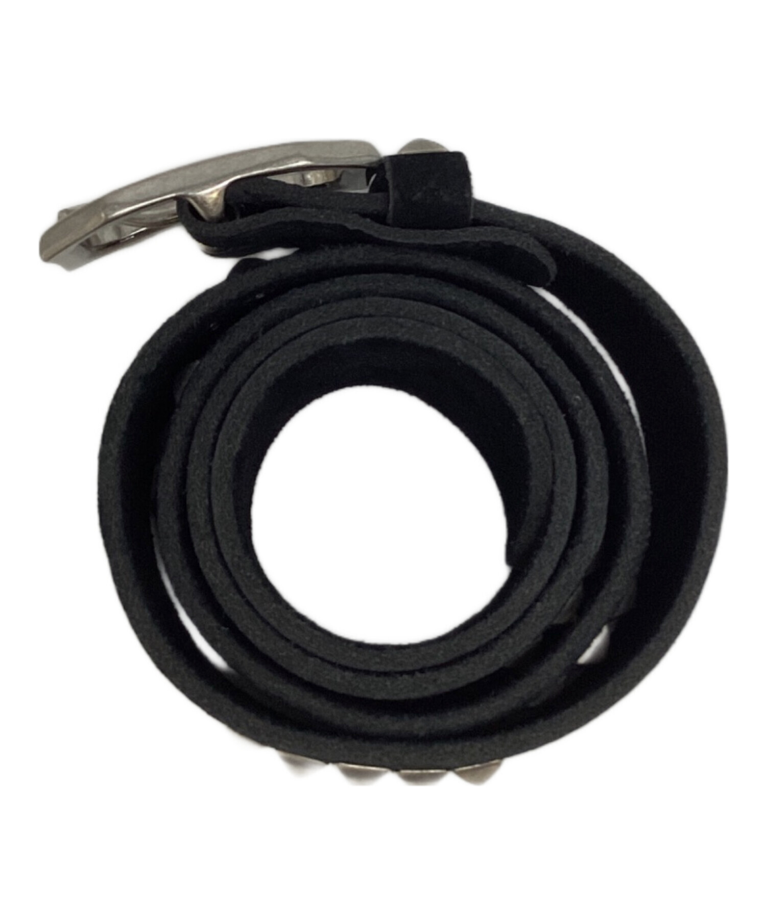 中古・古着通販】ANTIMID (アンチミッド) STUDS BELT ブラック