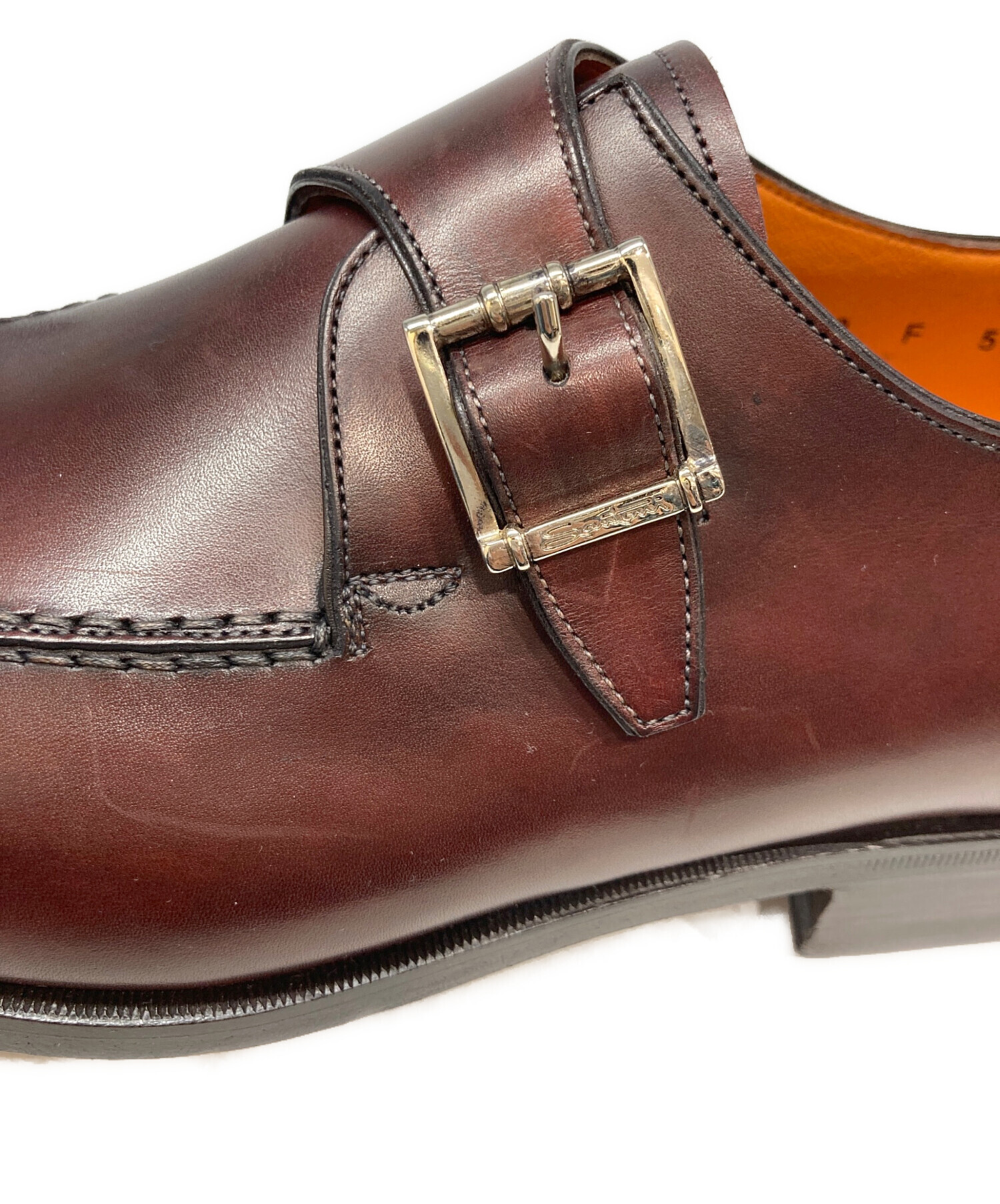 中古・古着通販】Santoni (サントーニ) Uチップシングルモンク