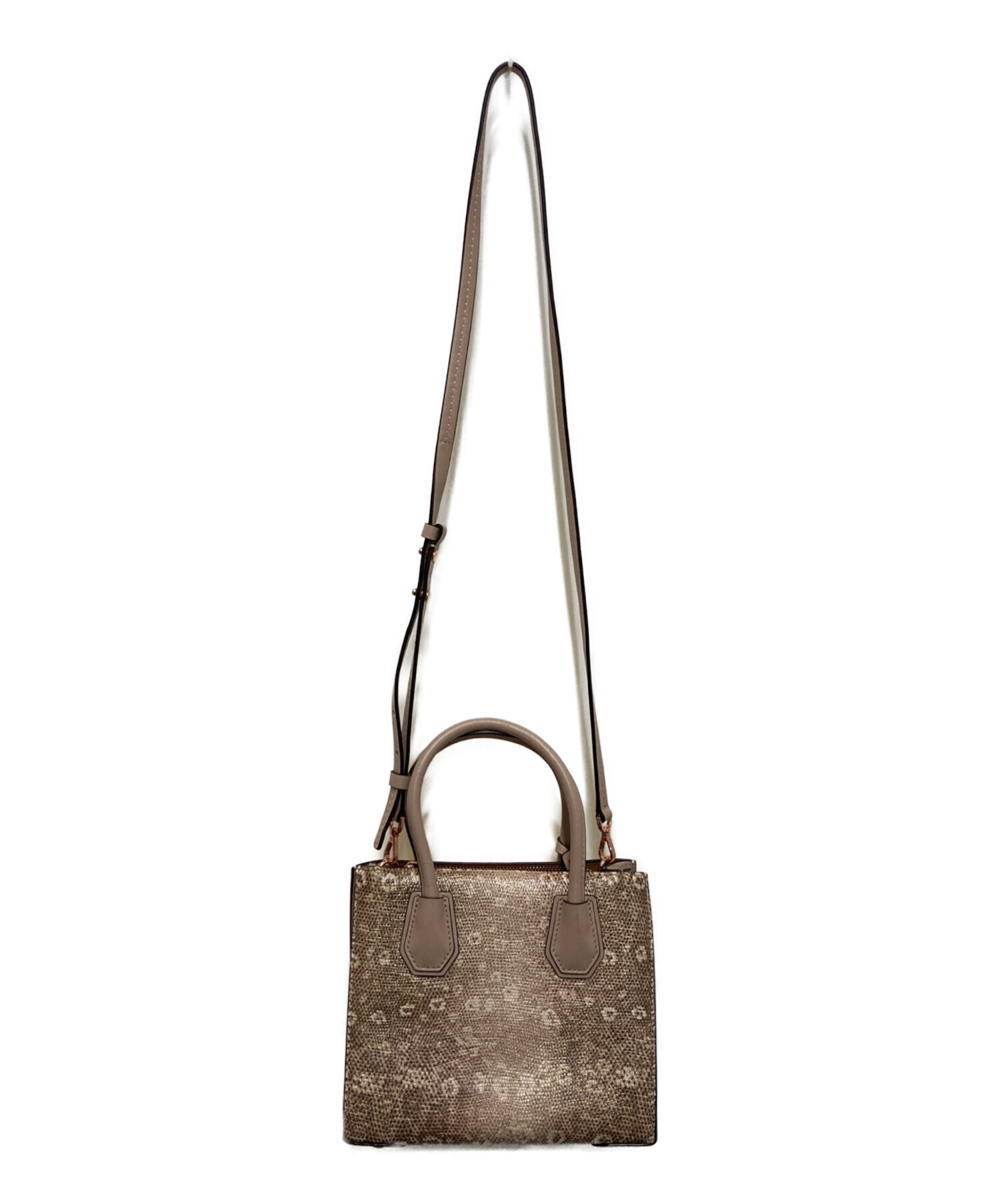 中古・古着通販】MICHAEL KORS (マイケル・コース) 型押し2WAYバッグ