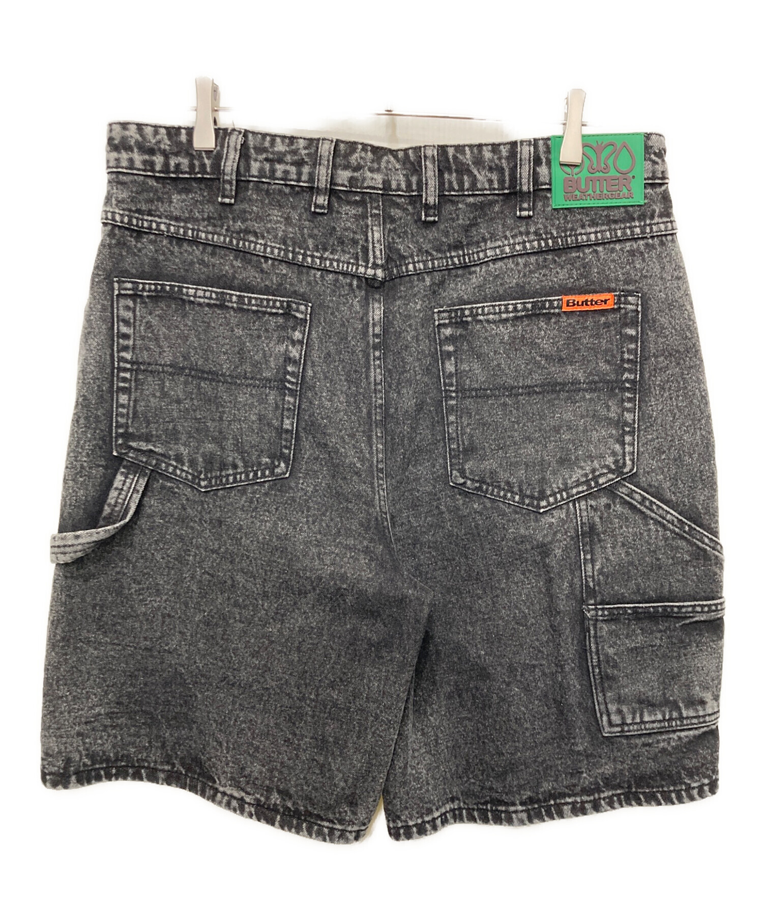 中古・古着通販】butter goods (バターグッズ) デニムハーフパンツ