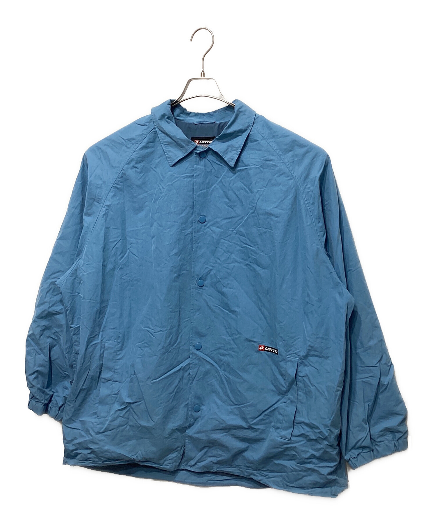 中古・古着通販】LOTTO (ロット) AUTHENTIC COACH JACKET スカイブルー
