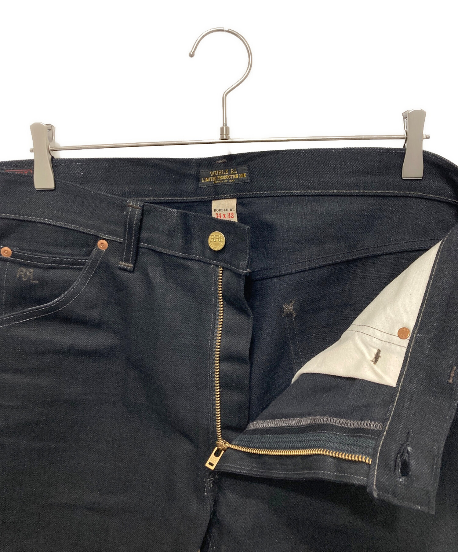 RRL HIGH SLIM COWBOY ホワイトデニム　32/32 新品未使用 中古・古着通販】RRL (ダブルアールエル) LIMITED COWBOY HIGH SLIM