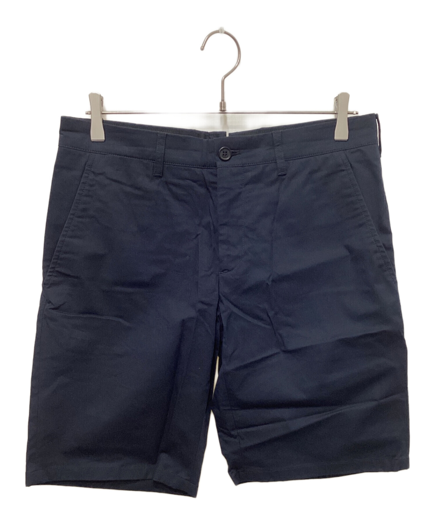 プラダ　ハーフパンツ 中古・古着通販】PRADA (プラダ) ハーフパンツ ネイビー サイズ:46