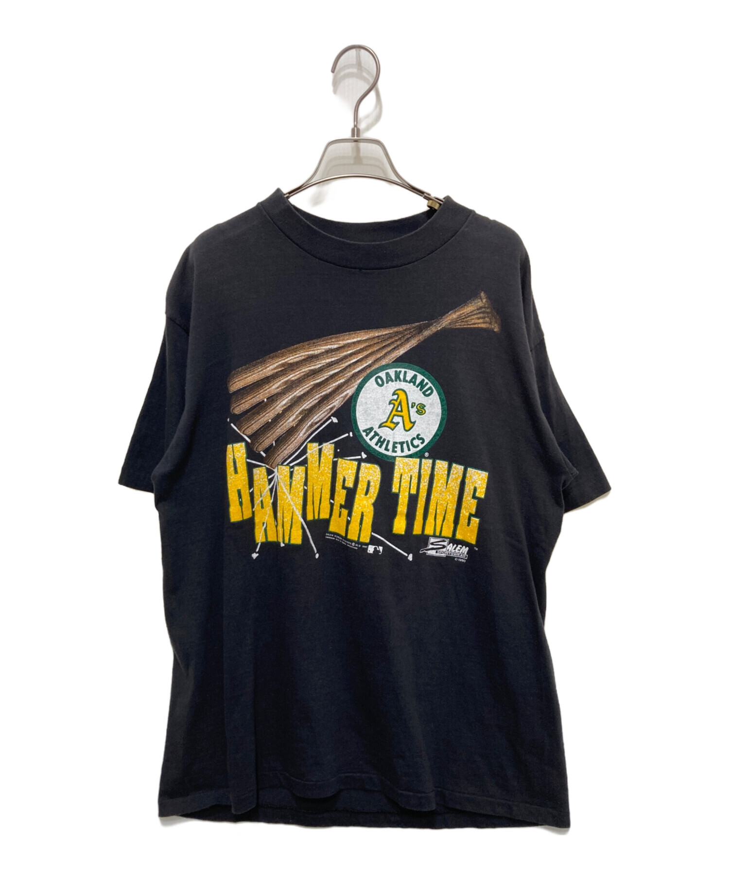 中古・古着通販】SALEM (セーラム) 90sヴィンテージTシャツ ブラック