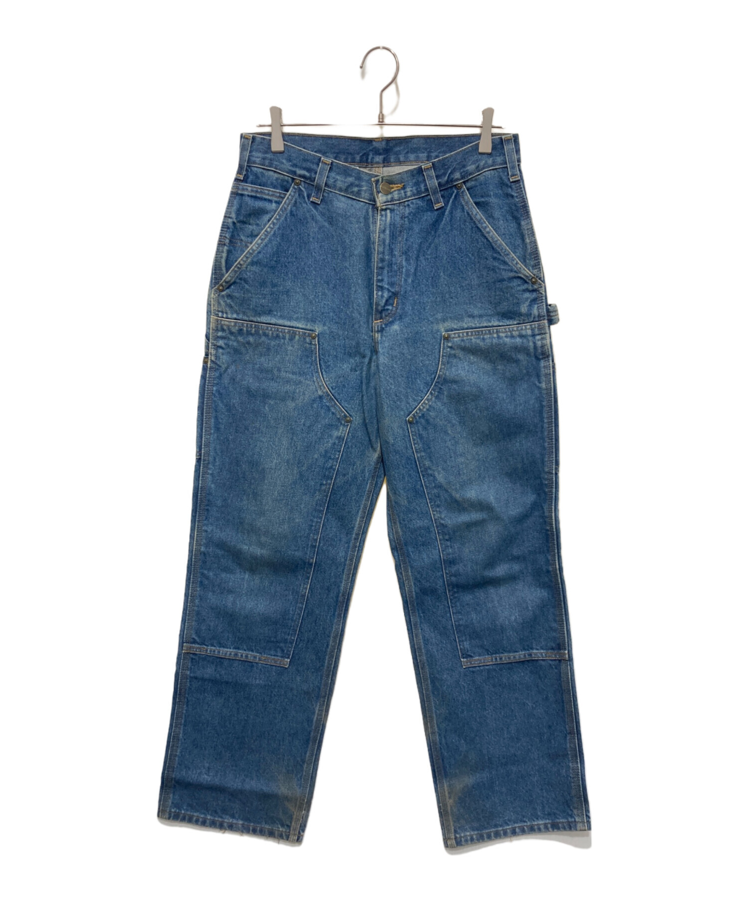 中古・古着通販】CarHartt (カーハート) ダブルニーペインターデニム 中古・古着通販】CarHartt (カーハート) ダブルニーペインターデニム