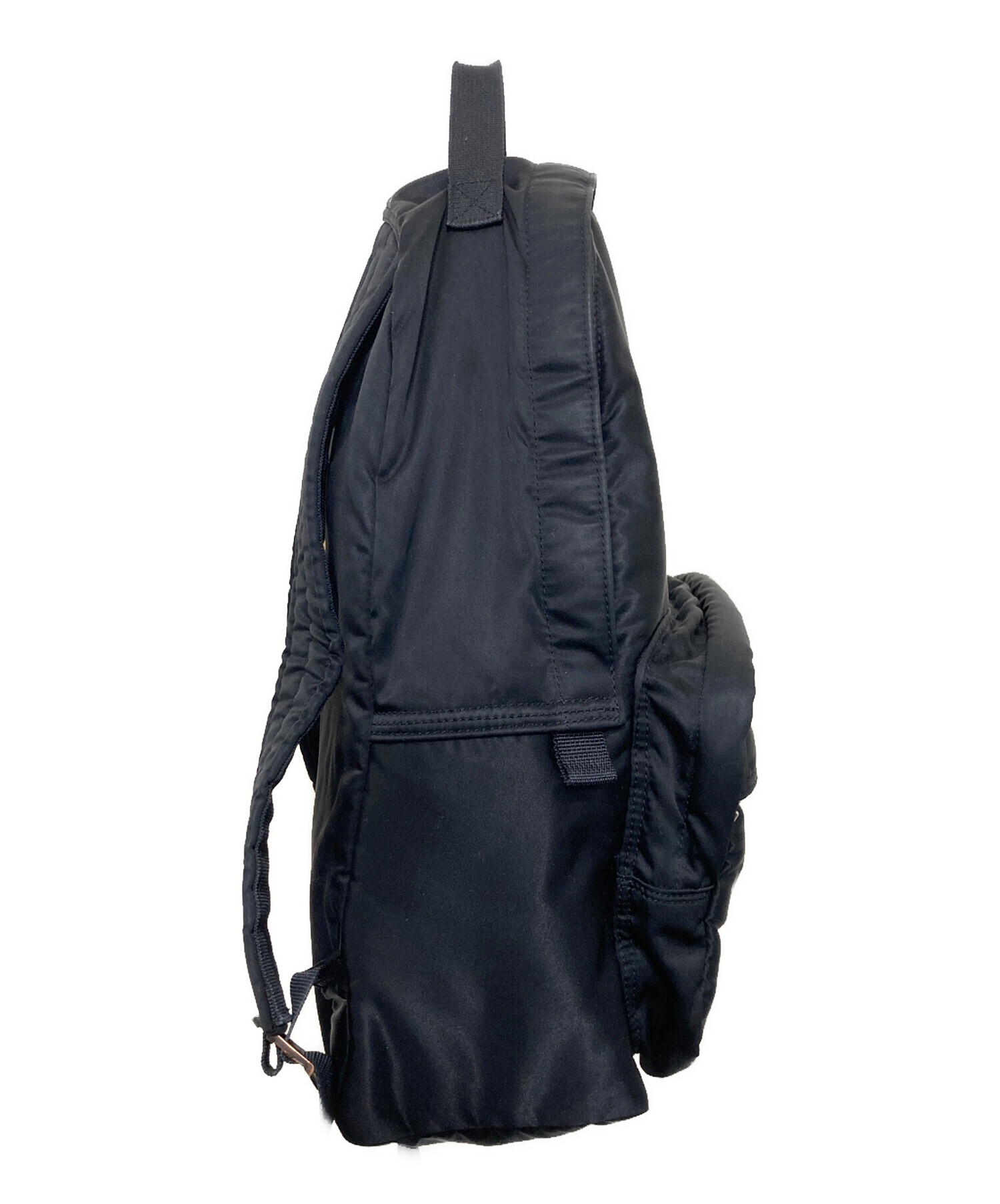 未使用 ポーター タンカー リュック 黒 デイパック 中古・古着通販】PORTER (ポーター) タンカーデイパック ブラック