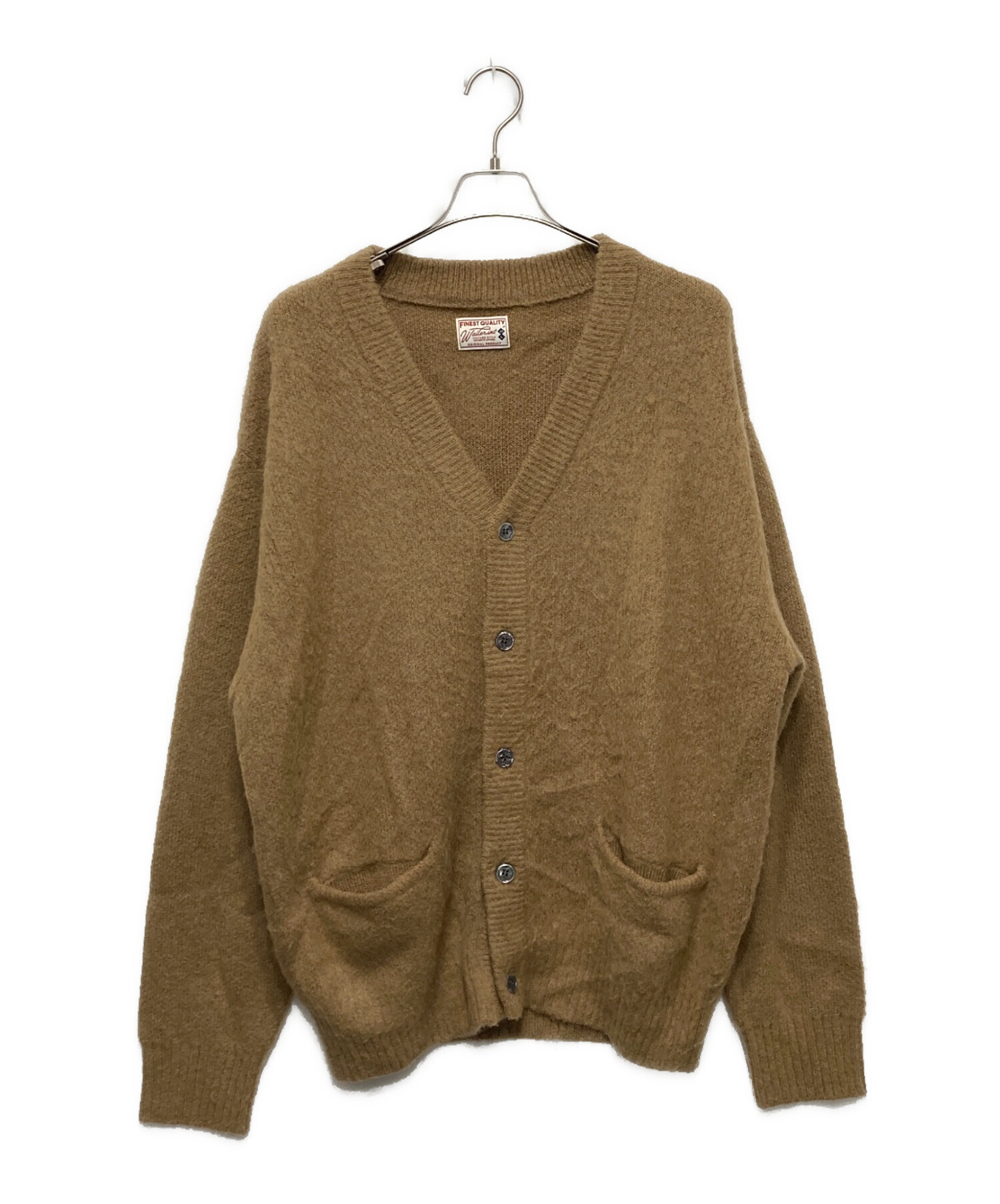 waiper 完売品　モヘア　カーディガン　ページュ　Lサイズ 中古・古着通販】WAIPER (ワイパー) モヘア混カーディガン ベージュ