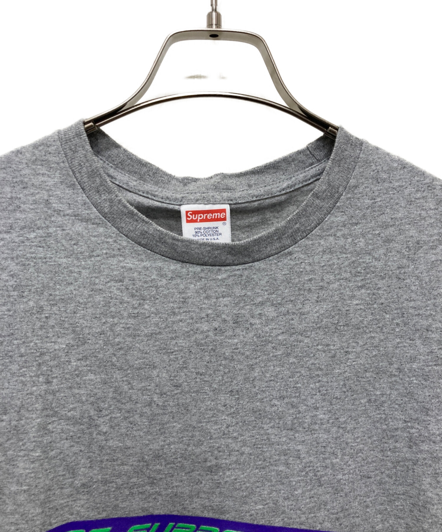 中古・古着通販】SUPREME (シュプリーム) Hard Goods Tee グレー 