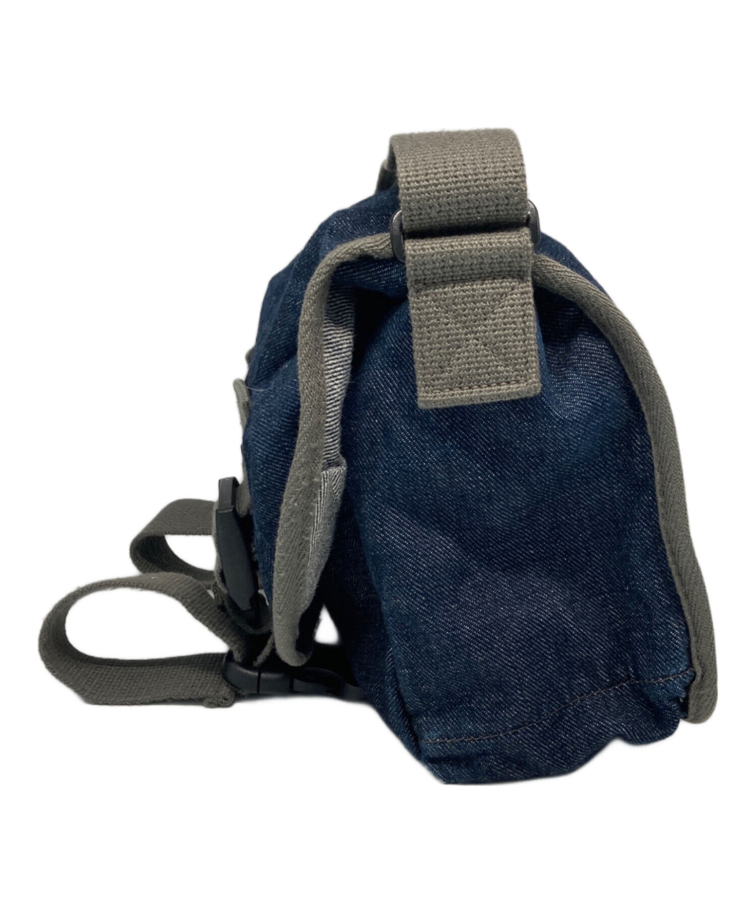 エヴィス メッセンジャー 中古・古着通販】EVISU (エヴィス) カモメプリントメッセンジャー