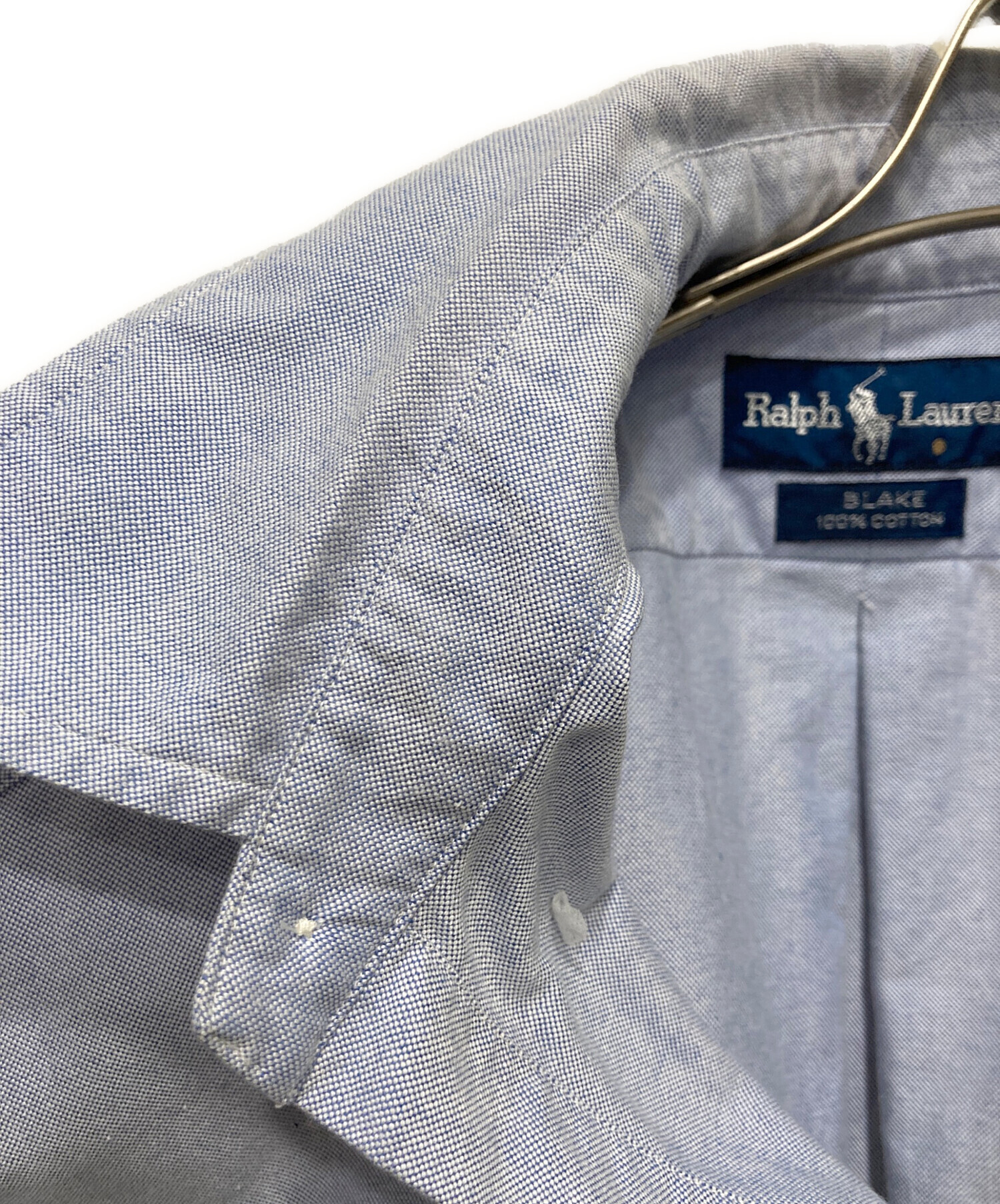 Polo by Ralph Lauren 半袖シャツ グレーブルー 中古・古着通販】POLO RALPH LAUREN (ポロ・ラルフローレン) 半袖