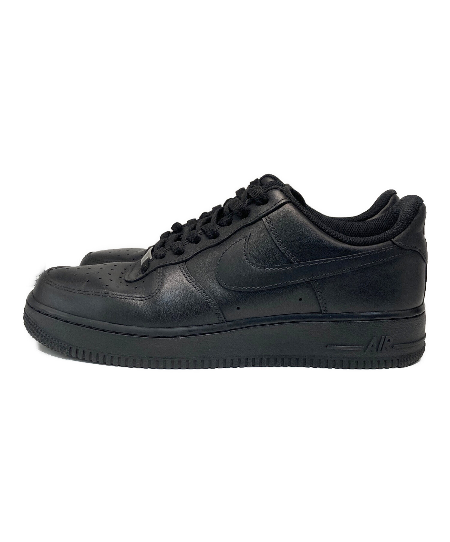 中古・古着通販】NIKE (ナイキ) エアフォース1 ロー ブラック サイズ
