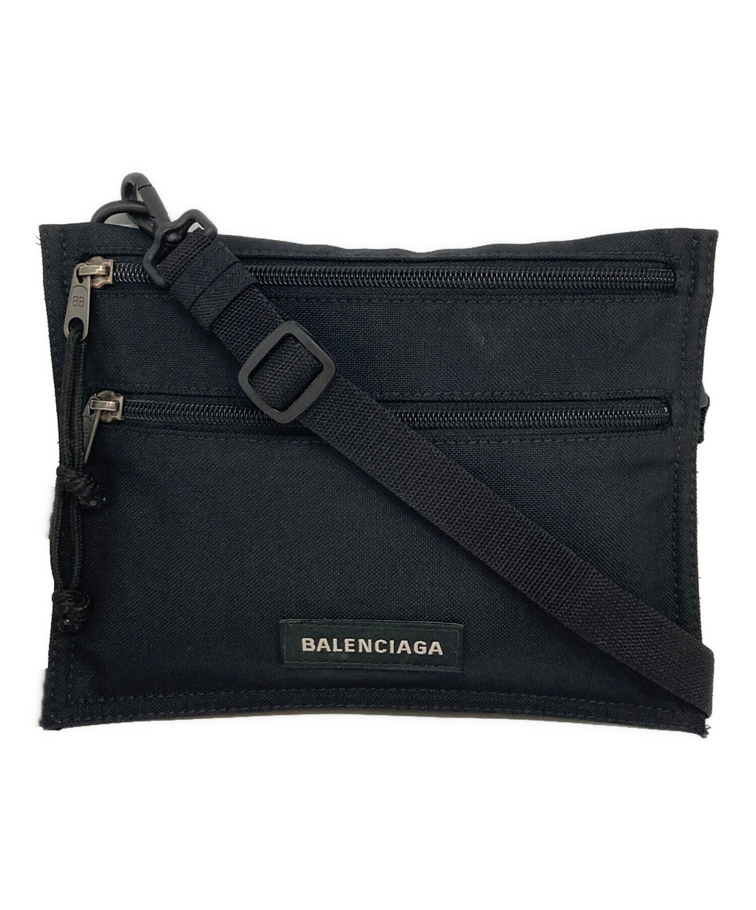 美品　BALENCIAGA 19AW エクスプローラー 中古・古着通販】BALENCIAGA (バレンシアガ) EXPLORER POUCH ブラック