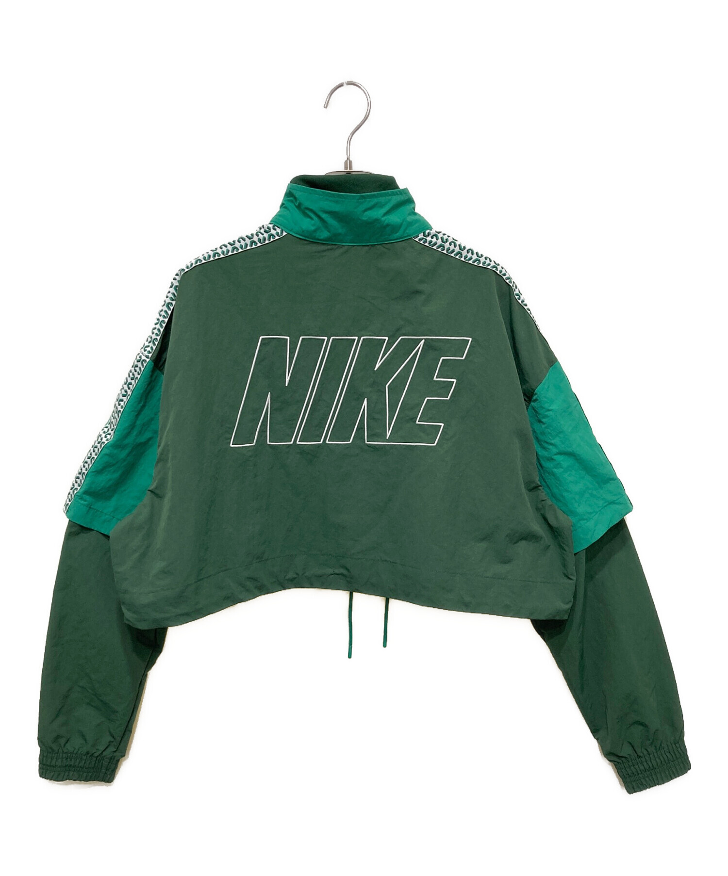 nike リメイクトラックジャケット 中古・古着通販】NIKE (ナイキ) Crop Tracksuit Jacket／トラック