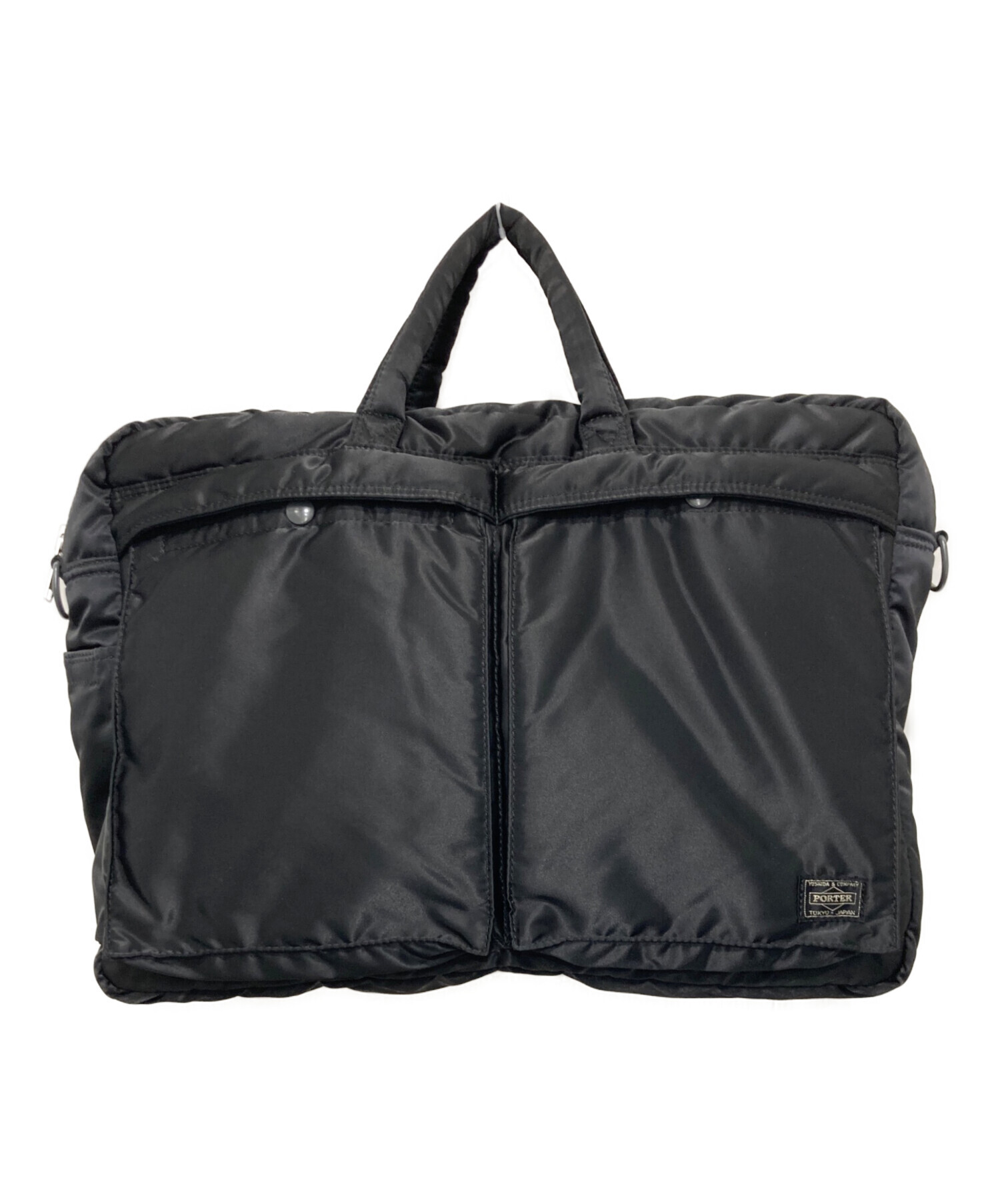 中古・古着通販】PORTER (ポーター) 2WAYブリーフケース ブラック