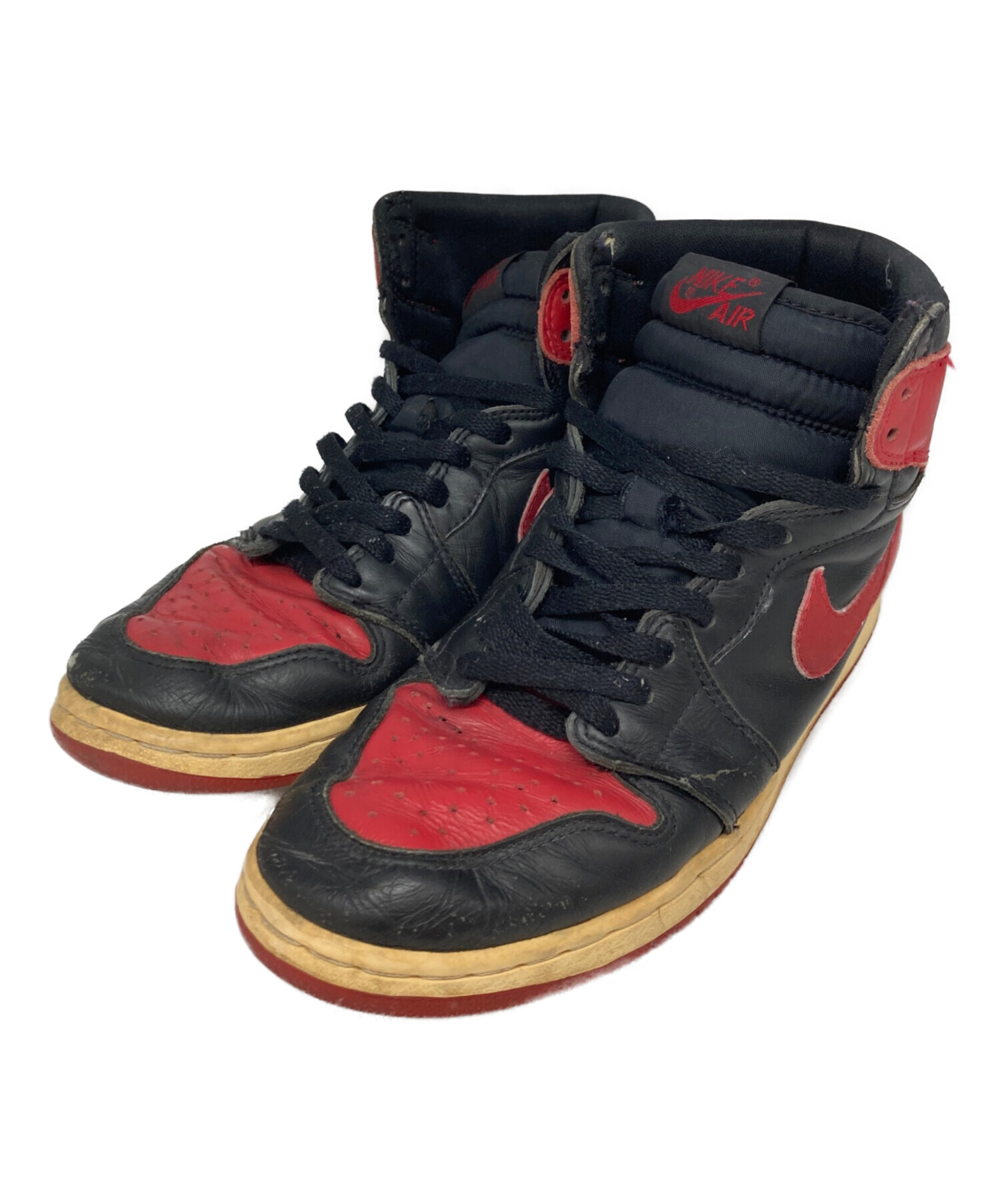 中古・古着通販】NIKE (ナイキ) 94年復刻 エアジョーダン1ブレッド 
