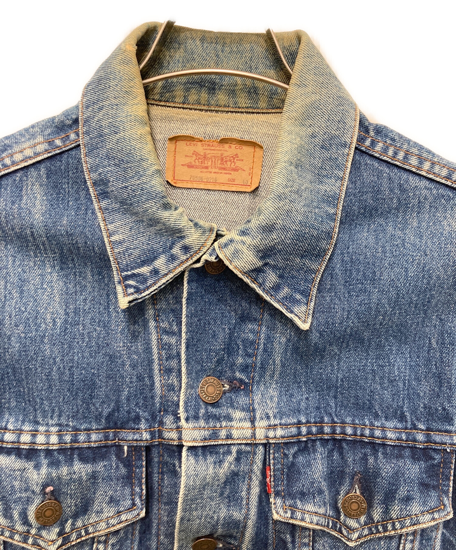 中古・古着通販】LEVI'S (リーバイス) 70506デニムジャケット