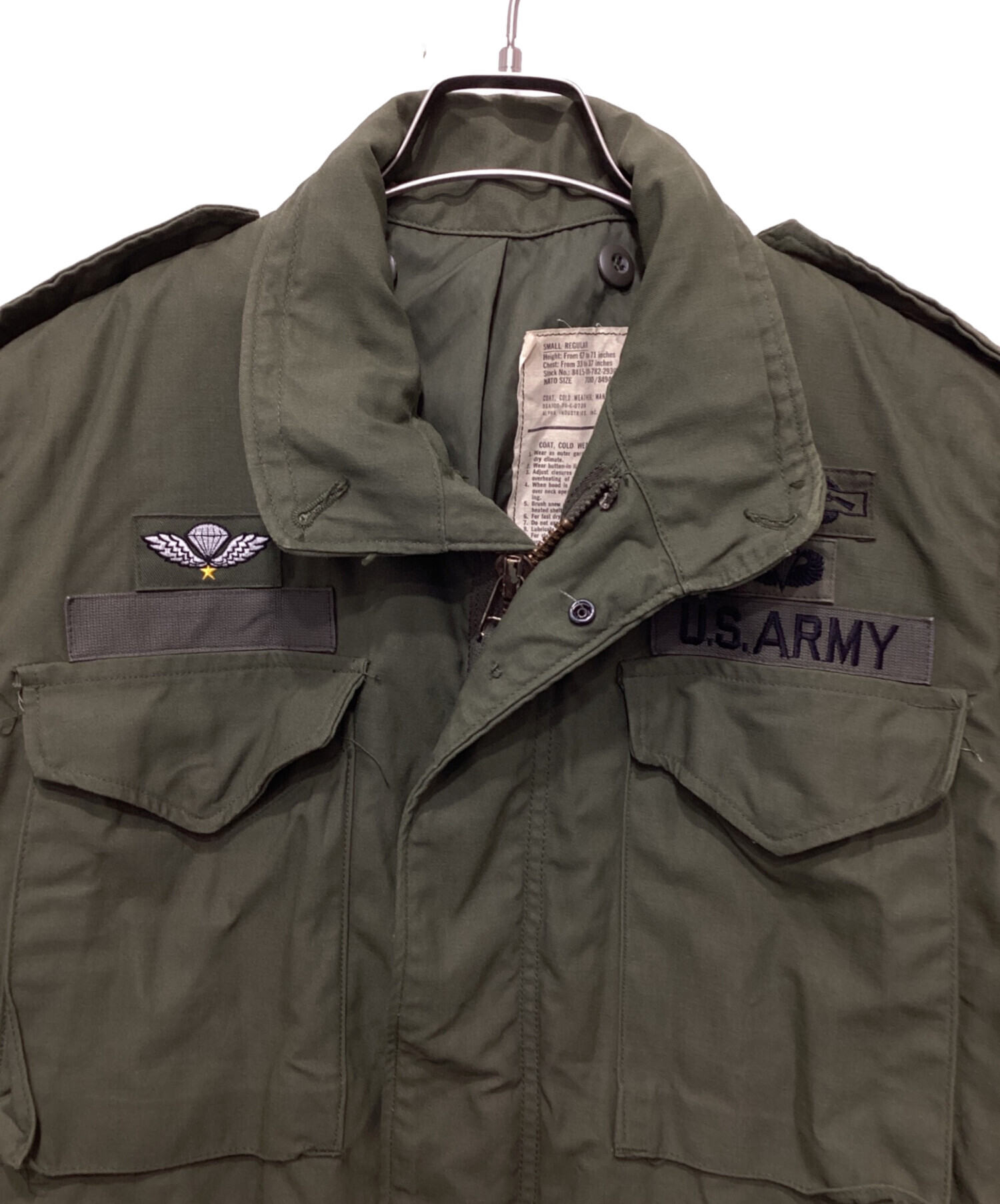 中古・古着通販】US ARMY (ユーエスアーミー) M-65 フィールド