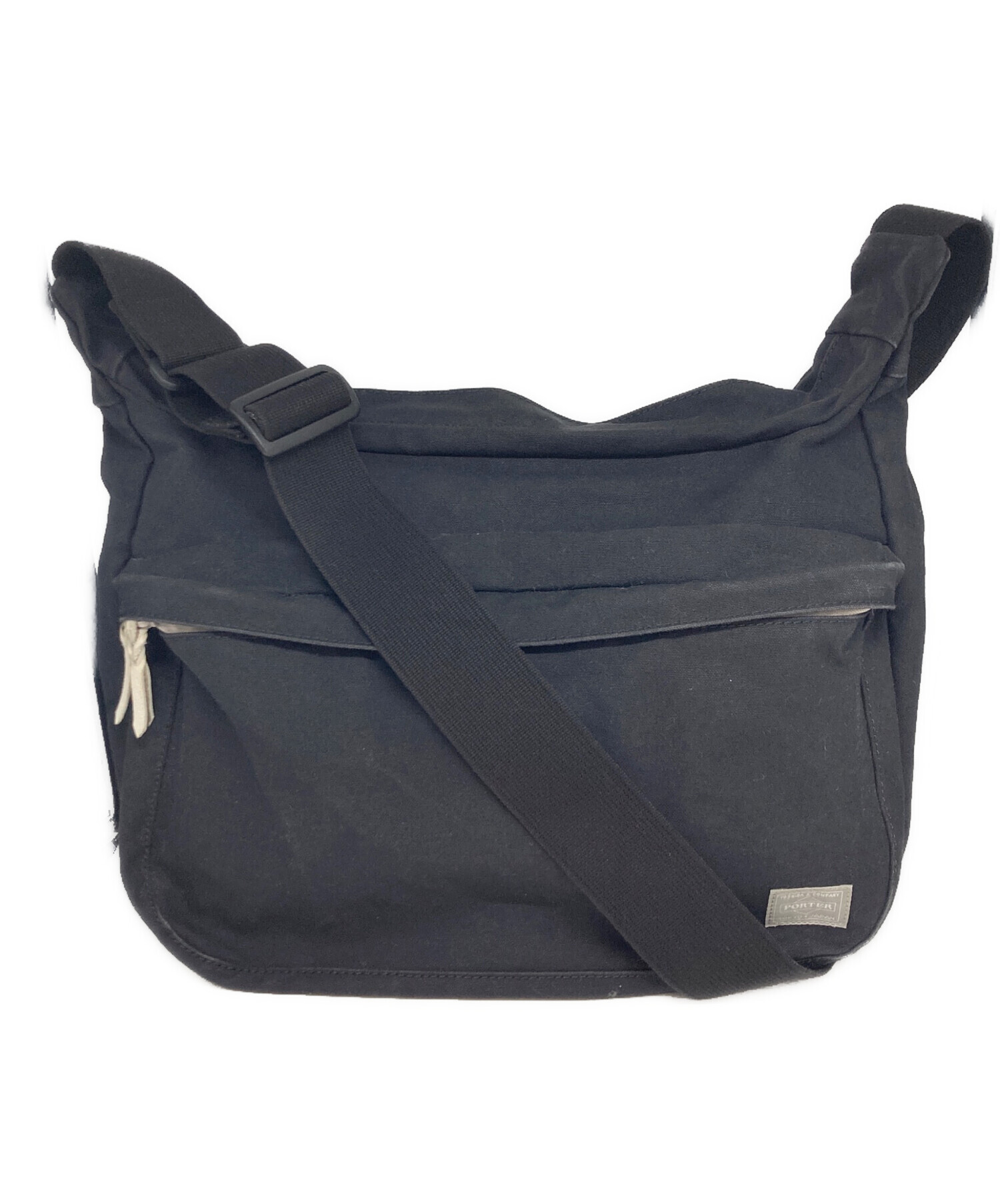 中古・古着通販】PORTER (ポーター) ビートショルダーバッグ ブラック 